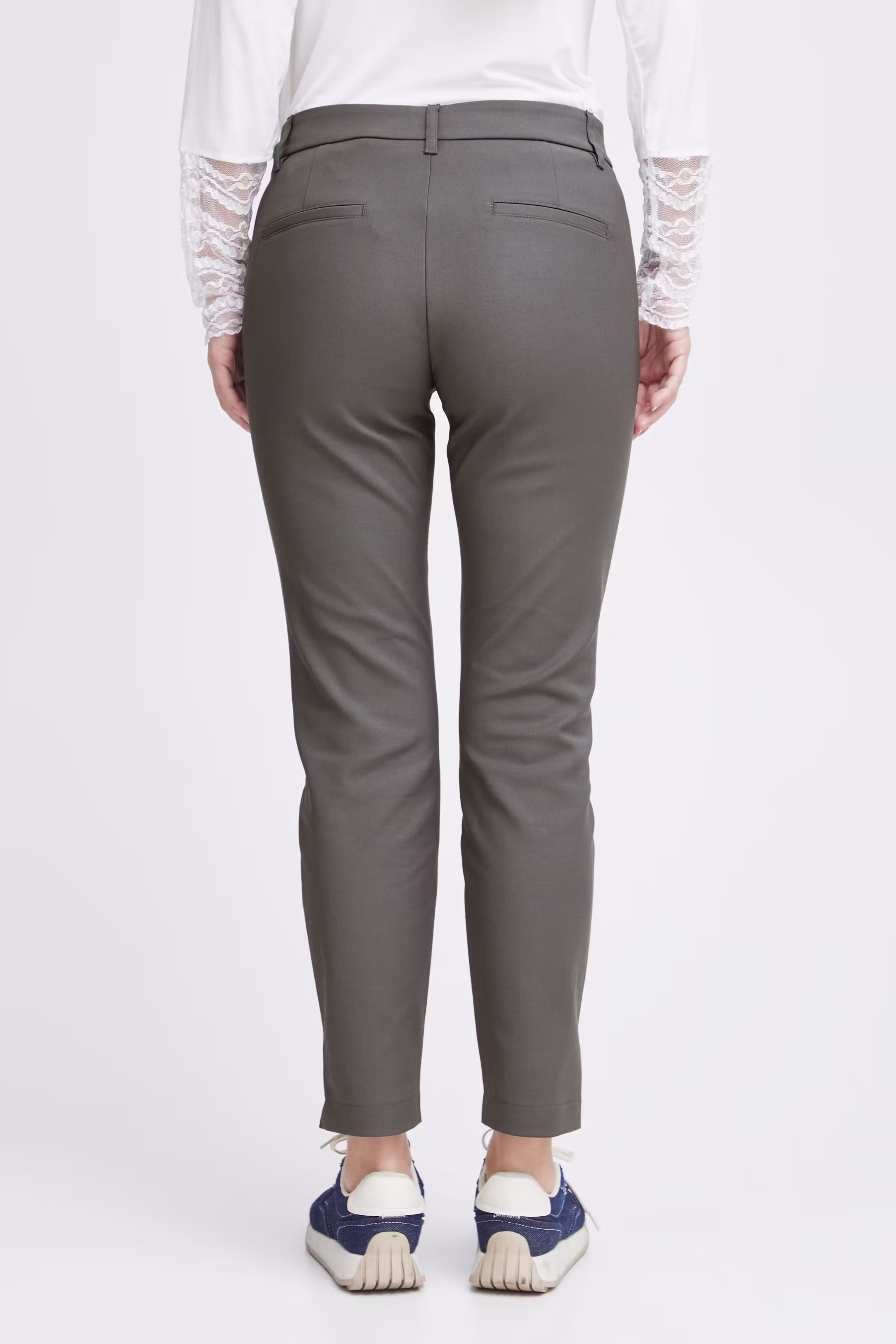 PZBINDY High Waist, Ankle Skinny Leg Bukser LOOKBOOK FRONT 50206891-193906