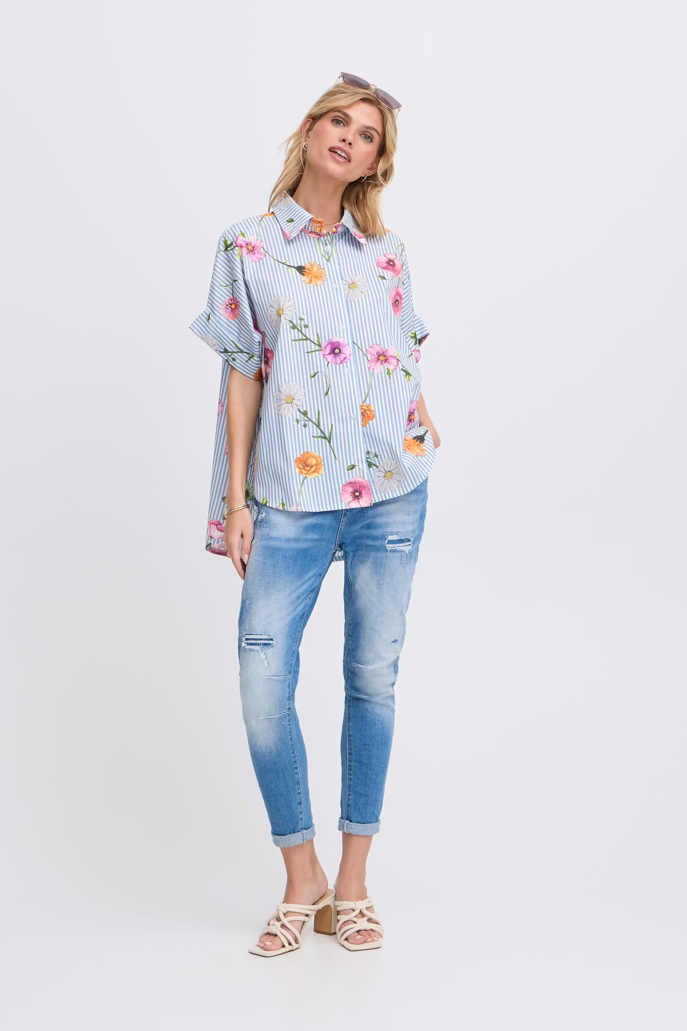 SBGLENNA Bluse LOOKBOOK FRONT 22101039-205648