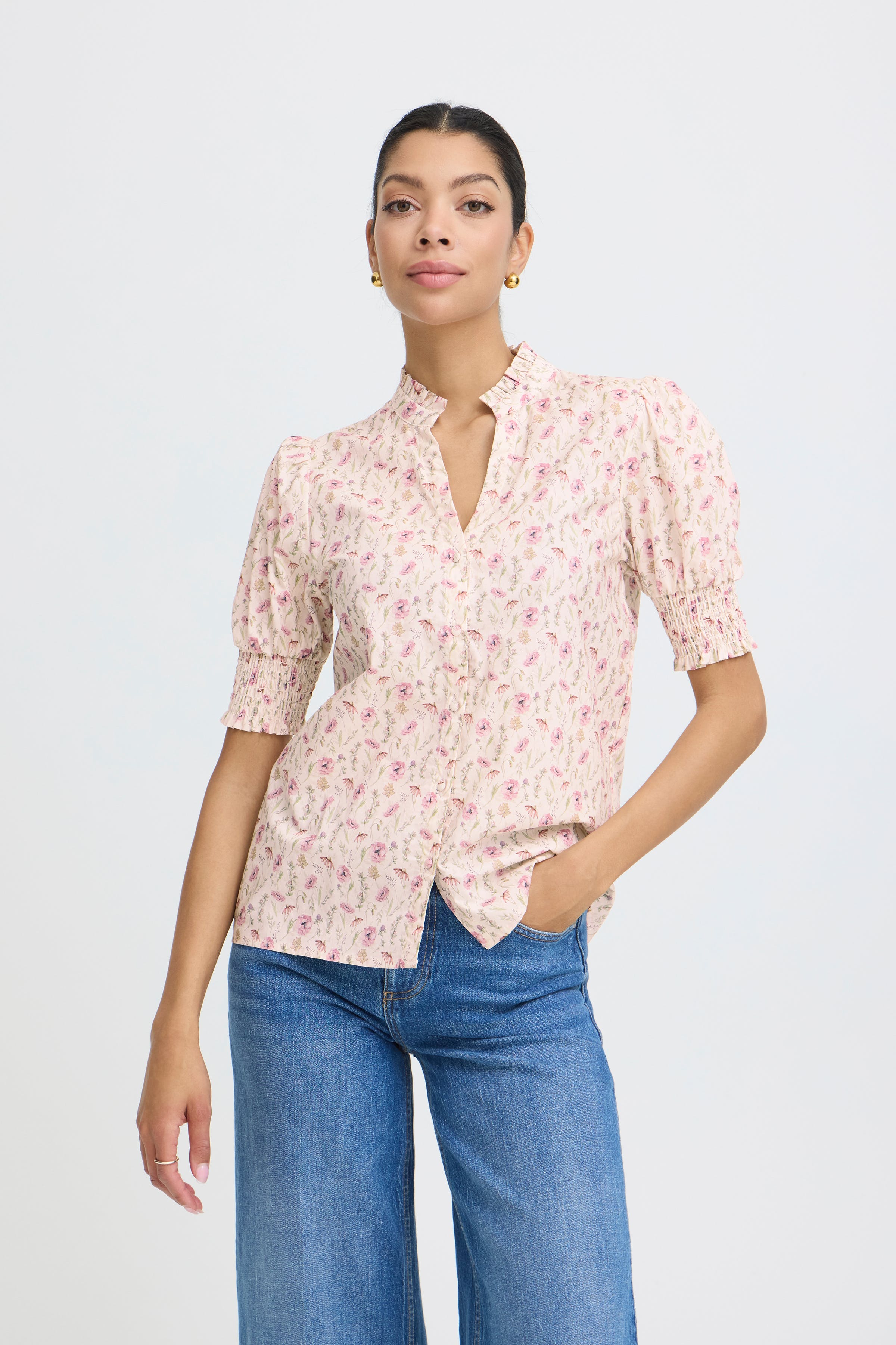 BYIUNIA Skjorte LOOKBOOK FRONT 20819251-900009886