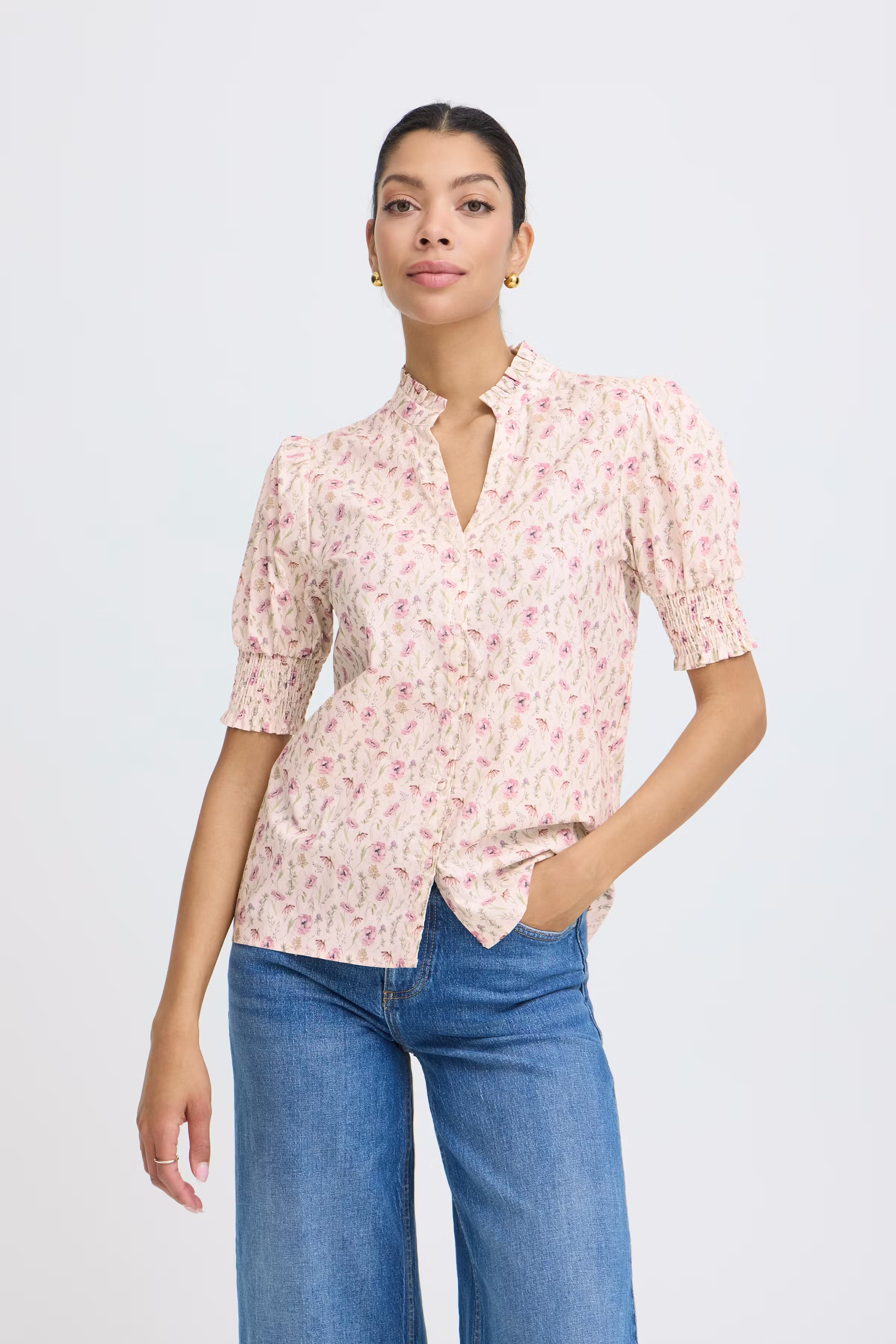 BYIUNIA Skjorte LOOKBOOK FRONT 20819251-900009886