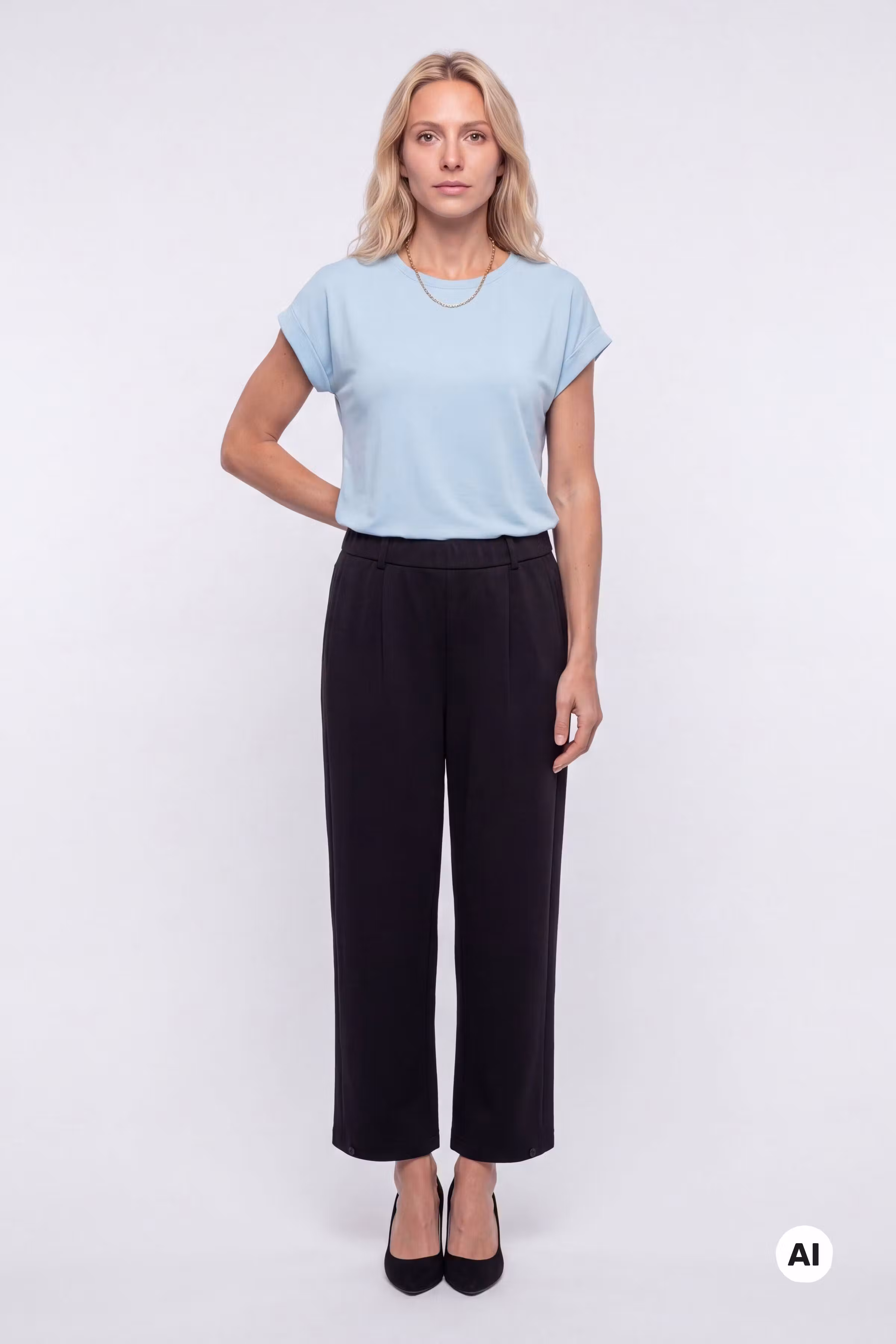 Kajsa T-shirt LOOKBOOK FRONT 50103468-5103392
