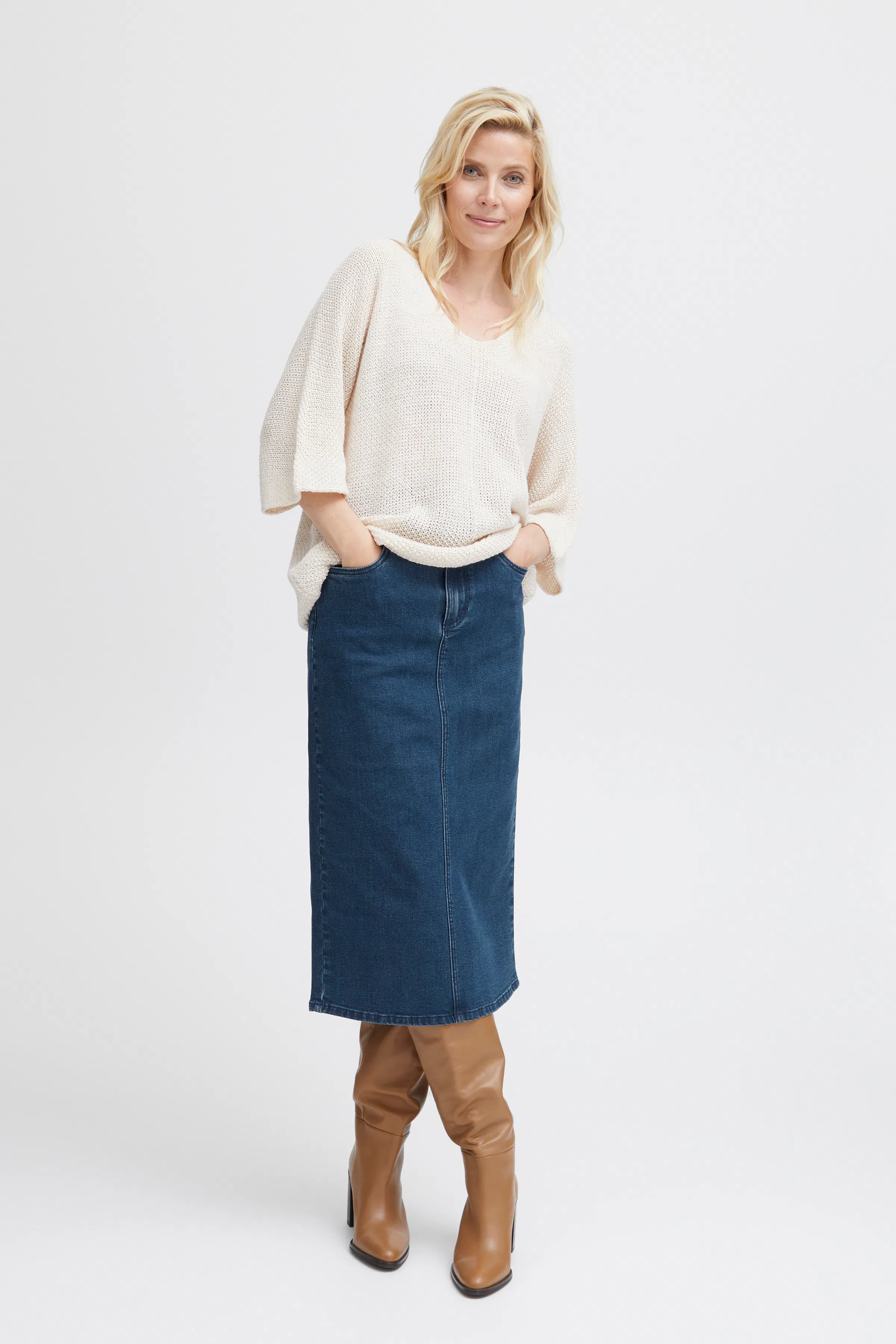 FXELLIE Skjørt LOOKBOOK FRONT 20614474-200070