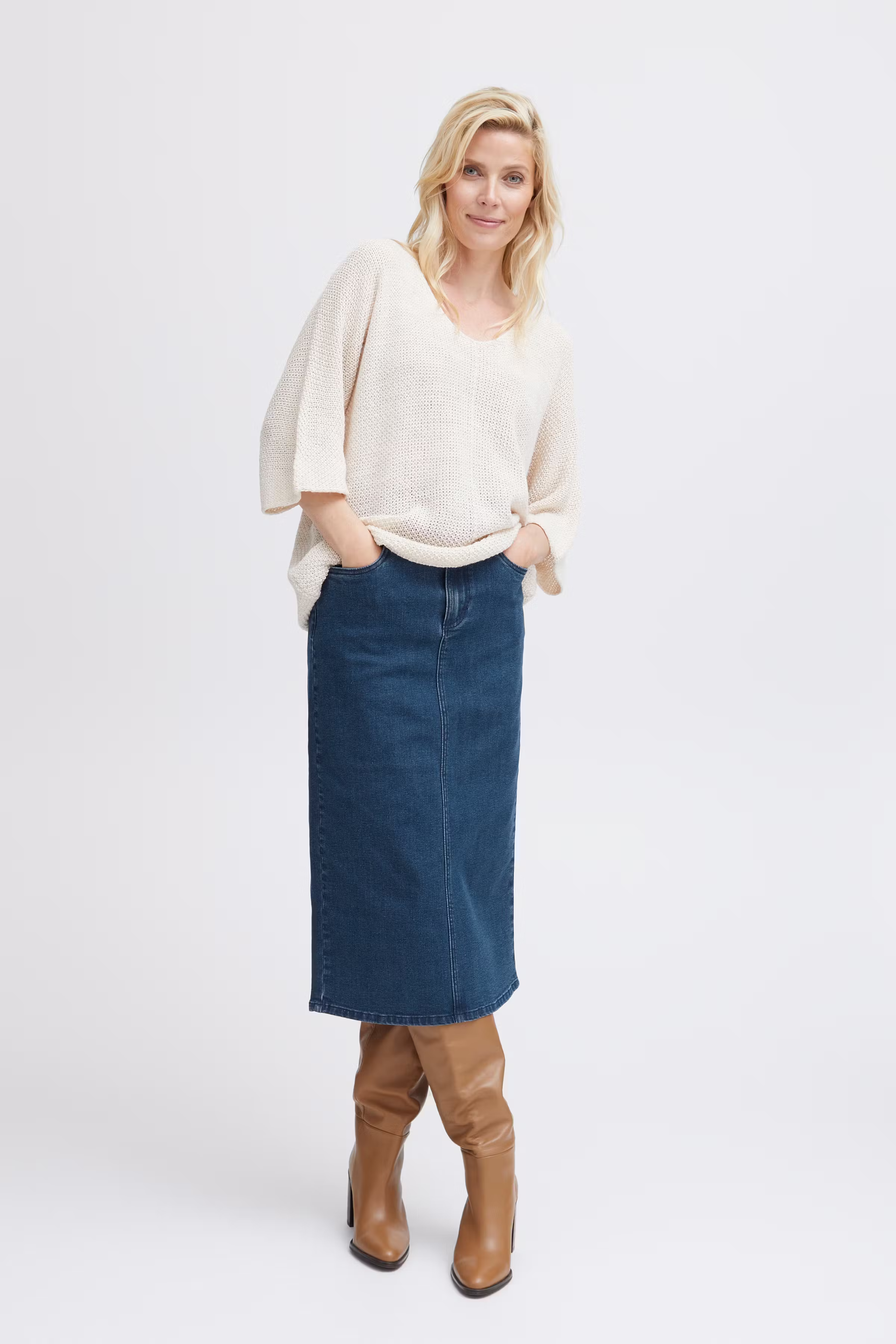 FXELLIE Skjørt LOOKBOOK FRONT 20614474-200070