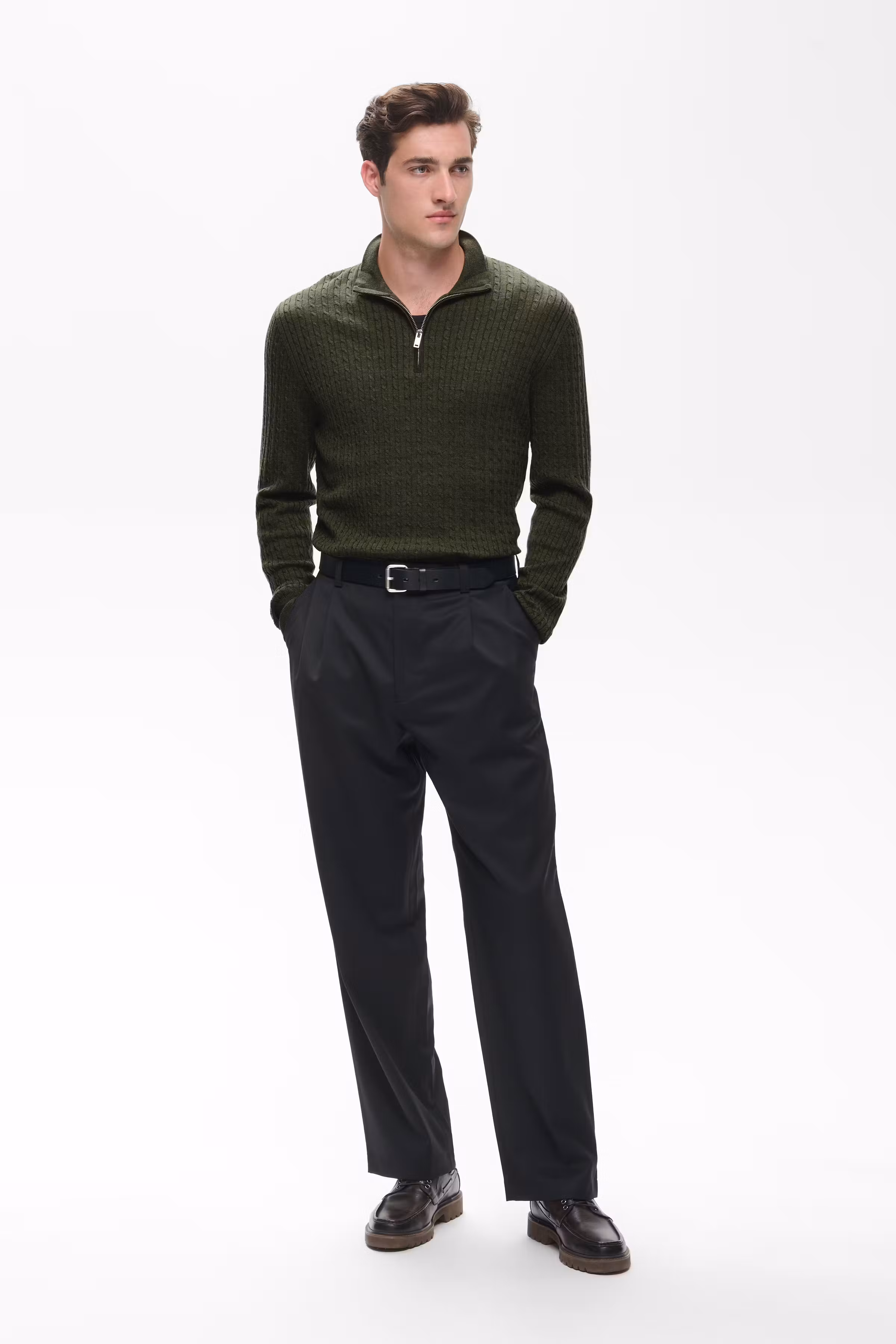MAmason Merino Pullover LOOKBOOK FRONT 30207108-21505