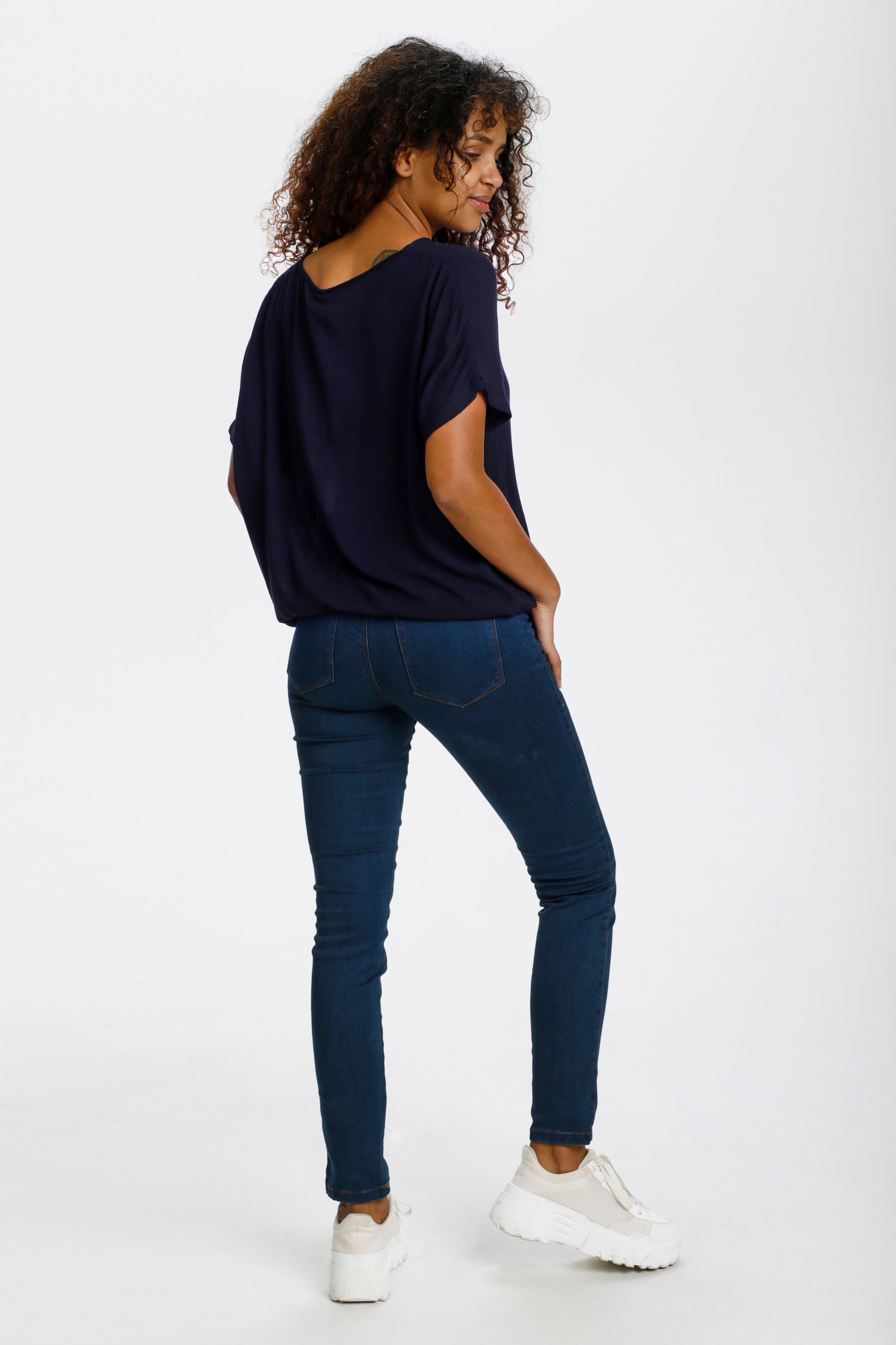 Kurzarm-Bluse LOOKBOOK BACK 10500781-52737