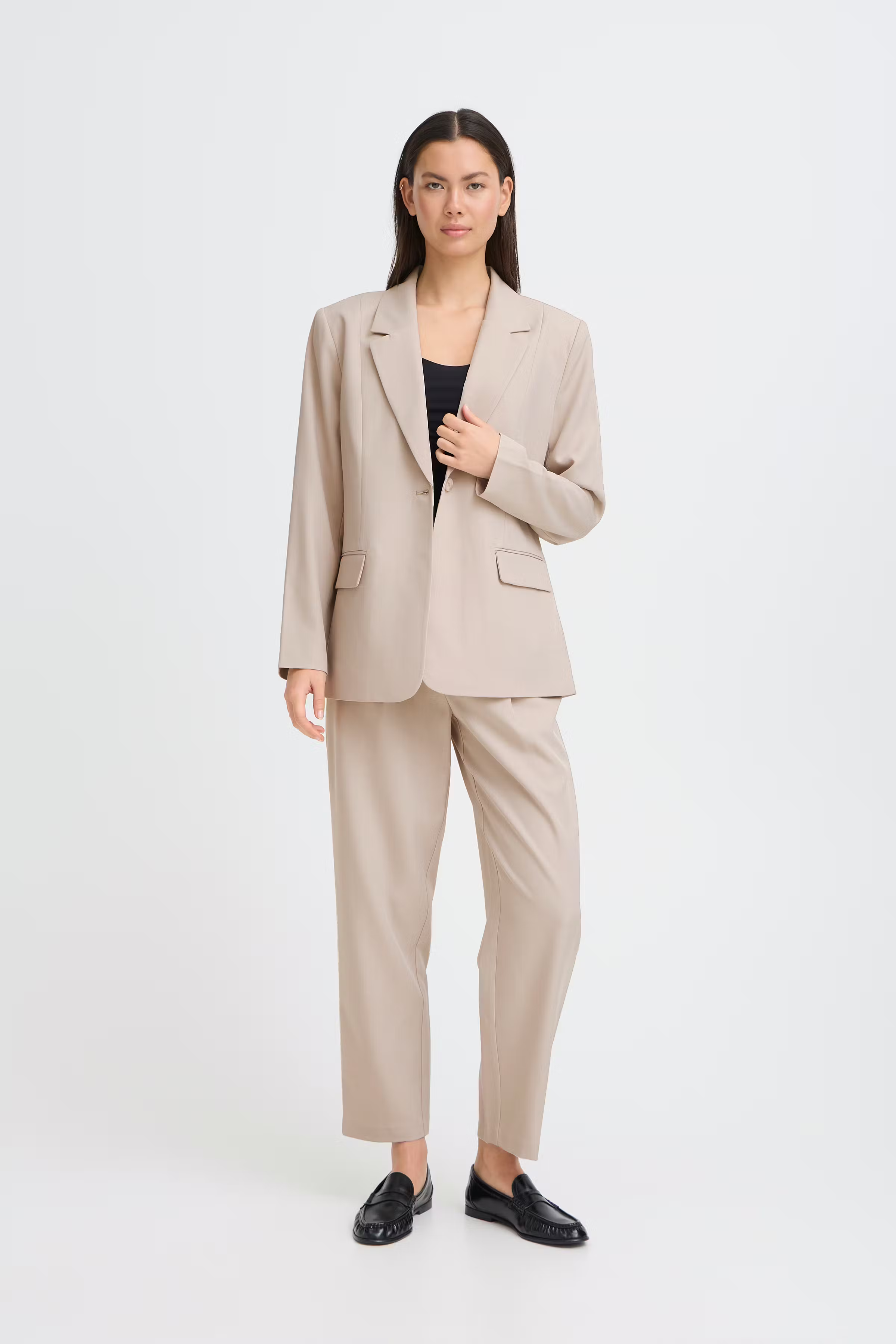 IHFAVA Long Blazer LOOKBOOK FRONT 20125676-1500001