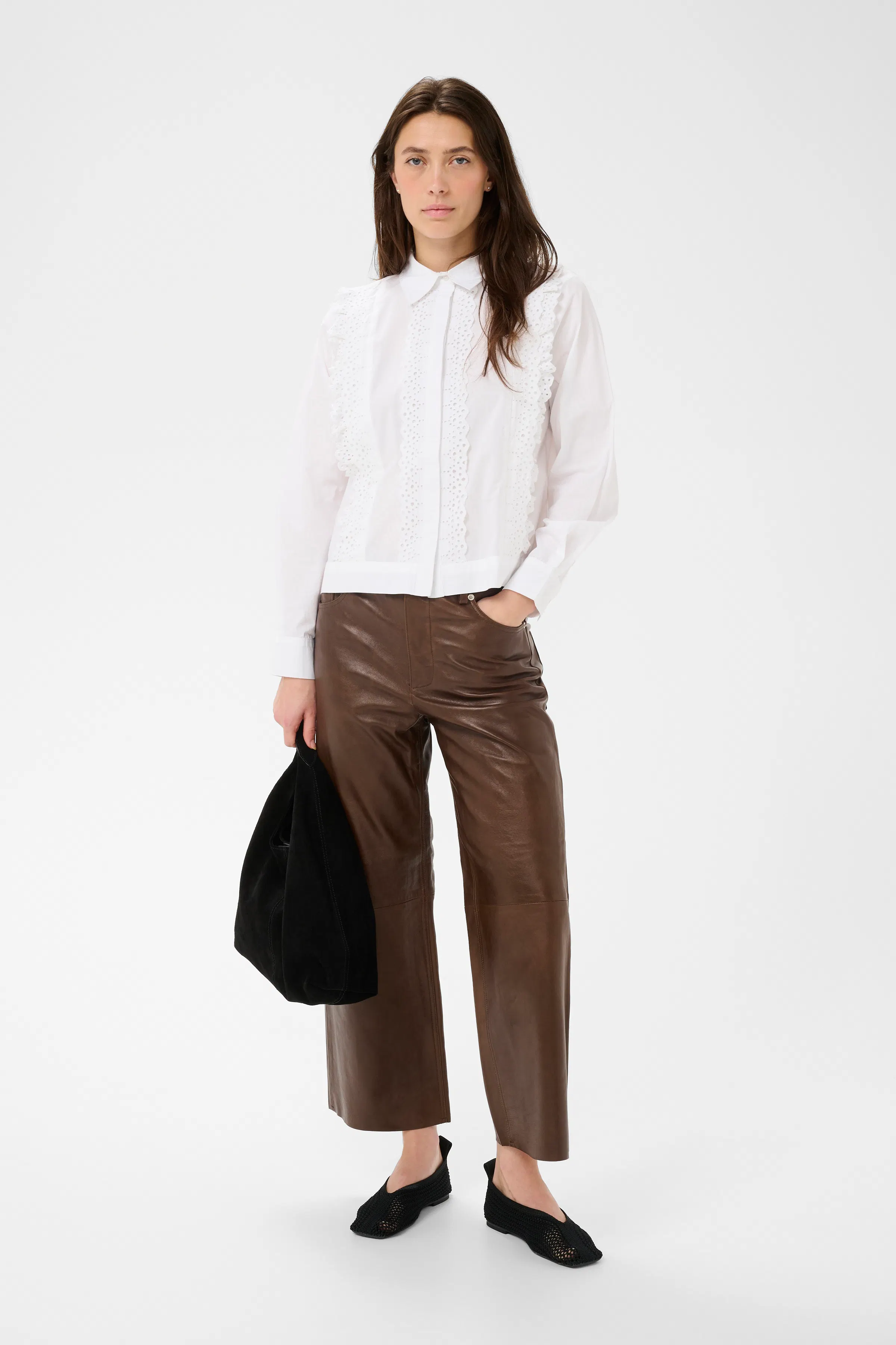 AnelinePW Skjorte LOOKBOOK FRONT 30310390-110601