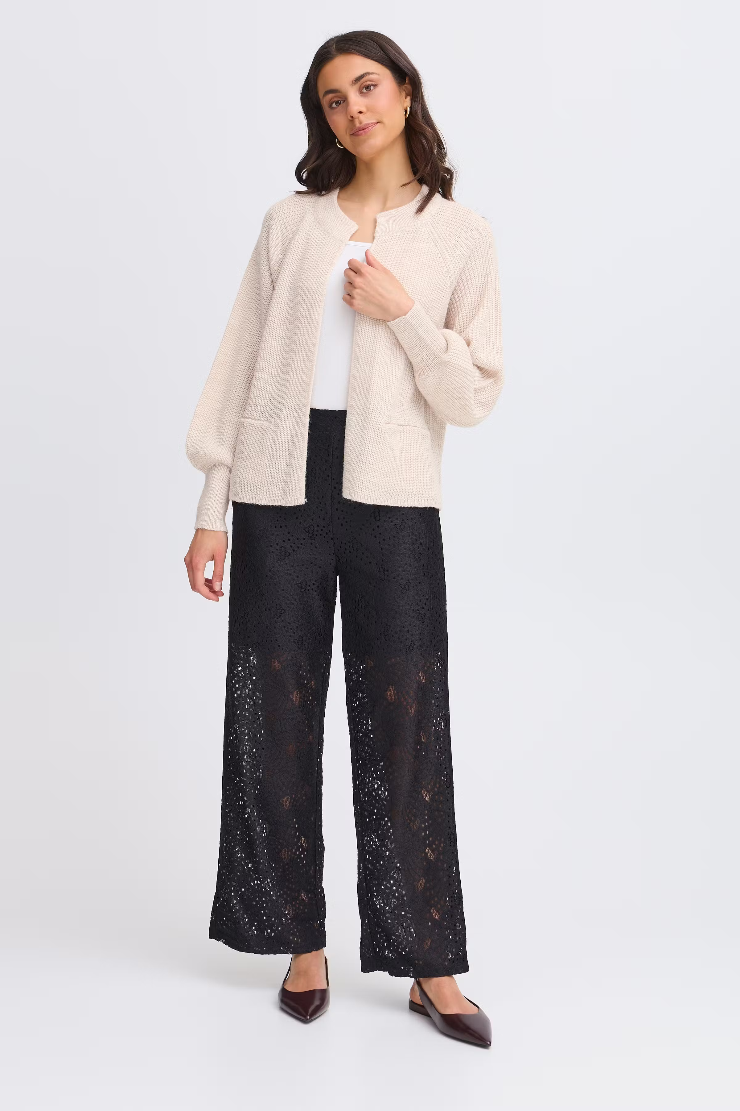 FRERETTA Cardigan LOOKBOOK FRONT 20614468-200662