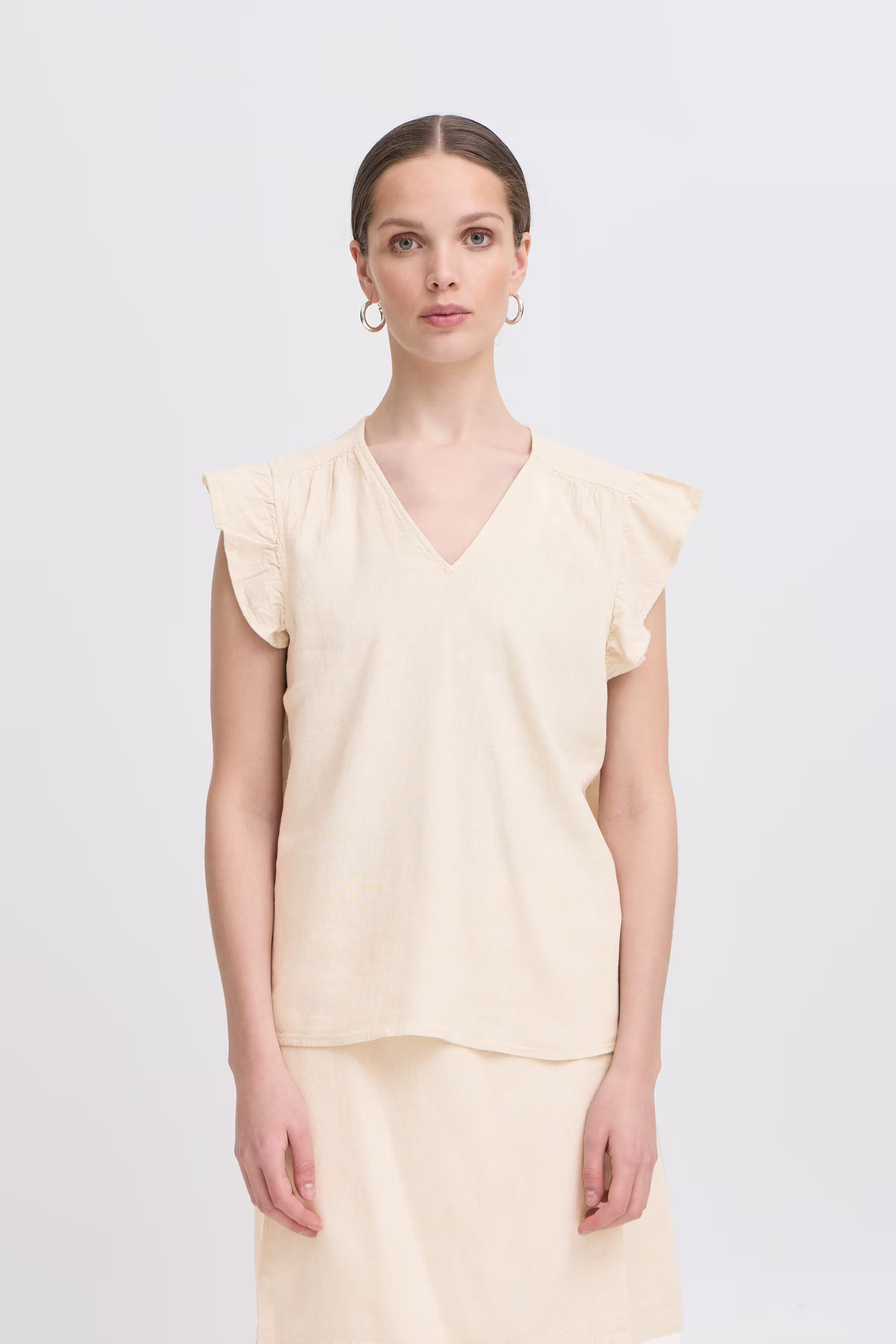 IHLINNO Ærmeløs bluse LOOKBOOK FRONT 20122924-204424