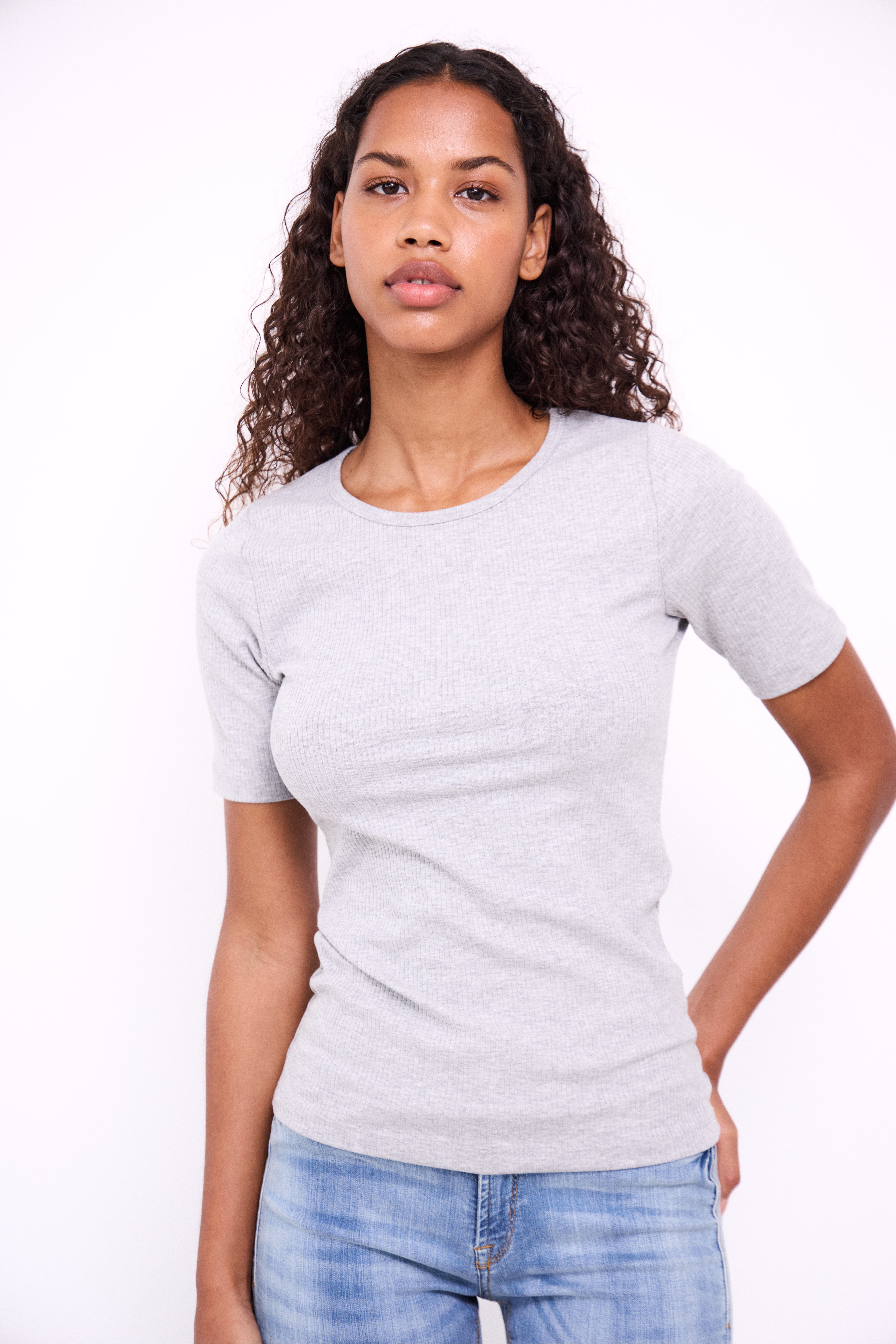 IHPALMER RIB T-shirt LOCATION NONE 20120343-200318