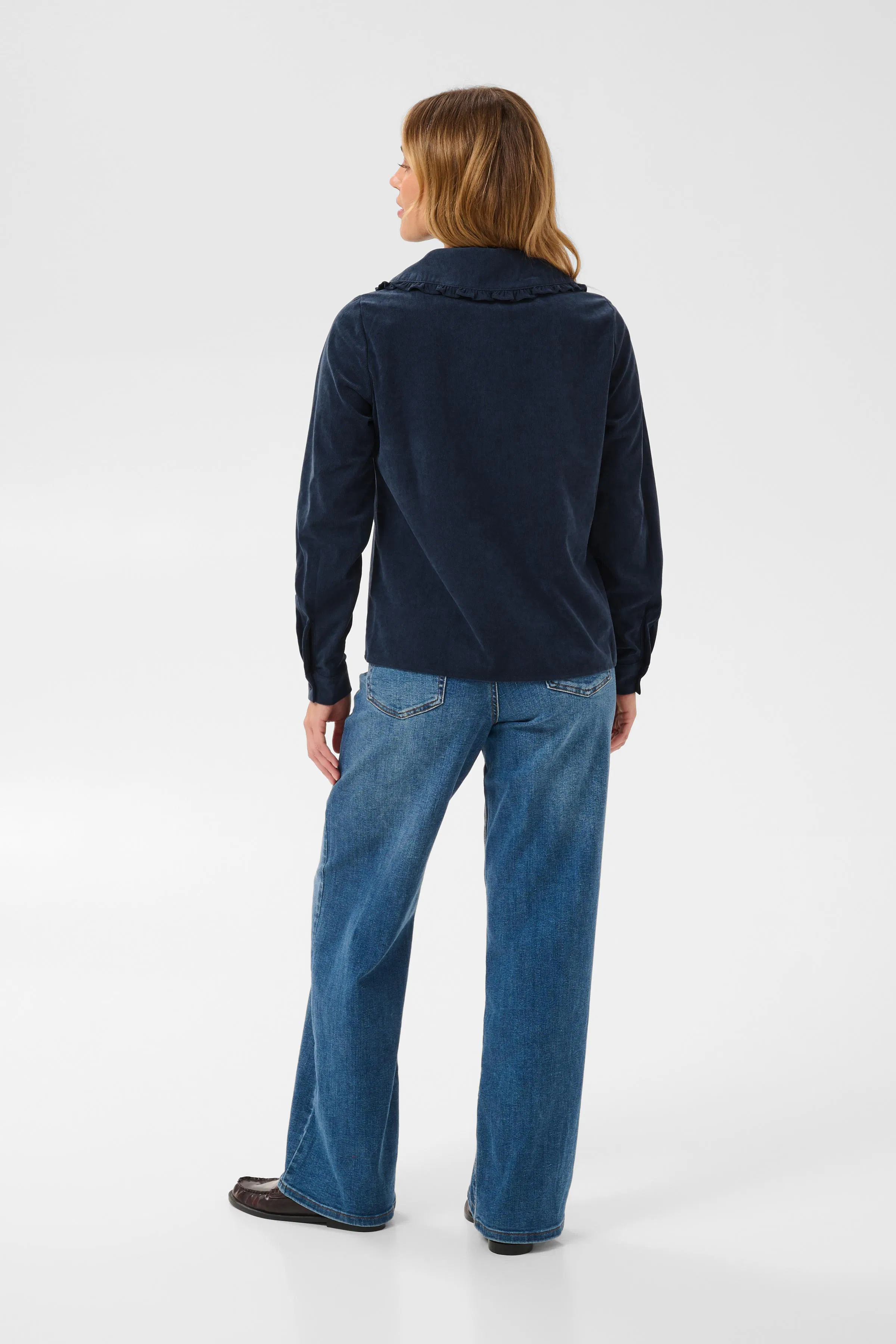 KAsvaja Kordfløyelsskjorte LOOKBOOK BACK 10513099-106706