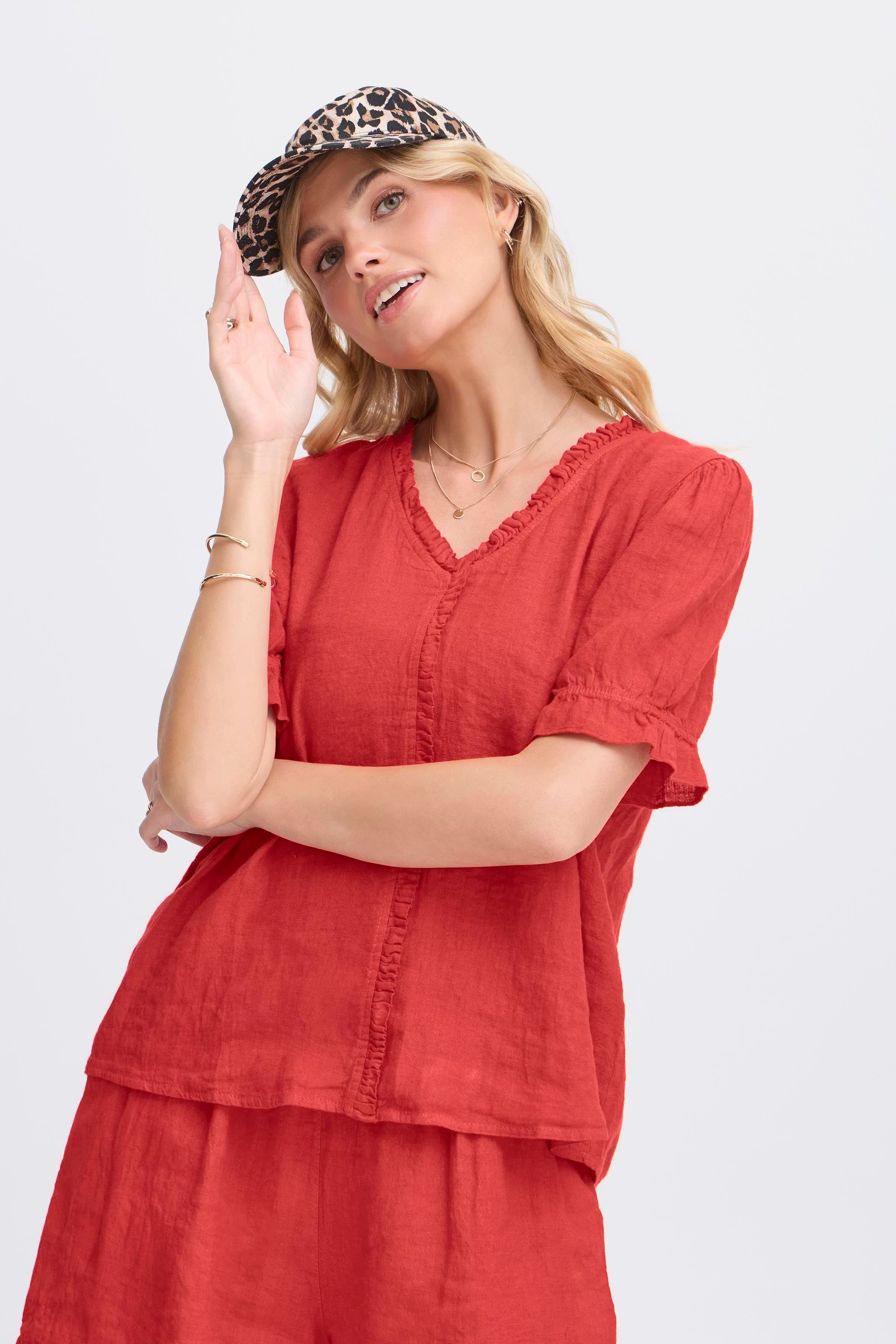 SBFONTANELLE Skjorte LOOKBOOK DETAIL 22101046-191664