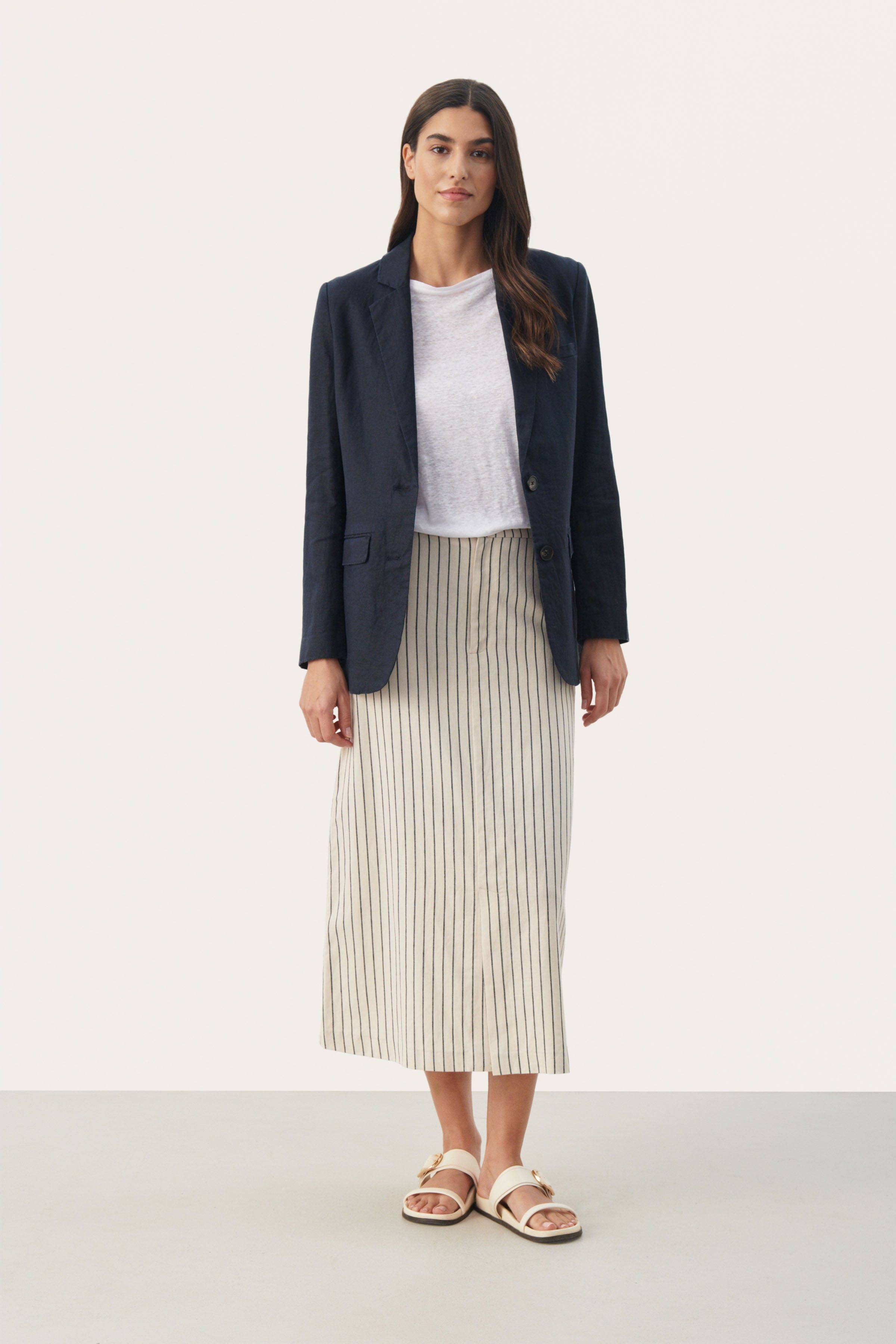 NyanPW Linnen blazer LOOKBOOK FRONT 30307552-194013