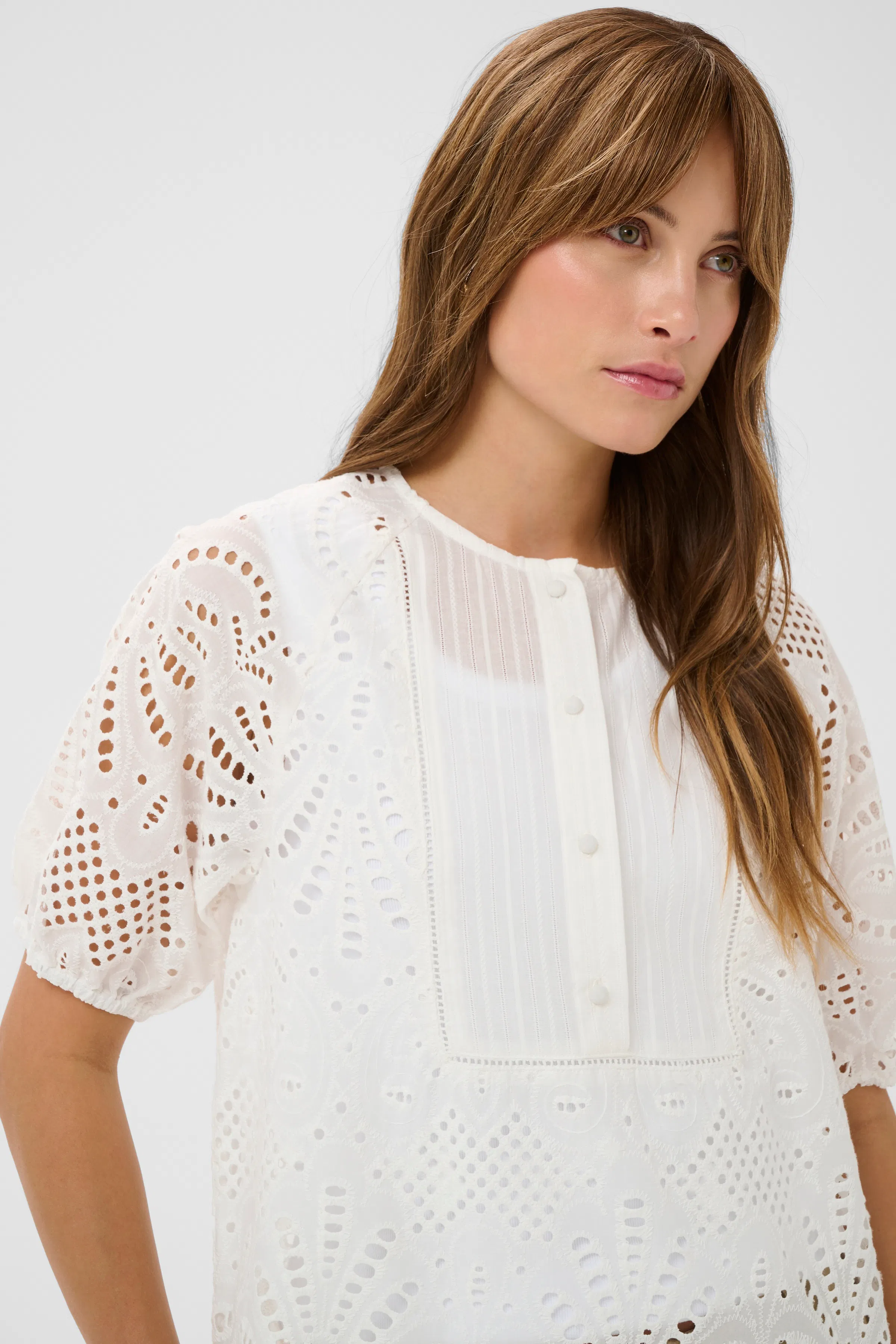 CUakeena Blouse met borduurwerk LOOKBOOK DETAIL 50113210-500013