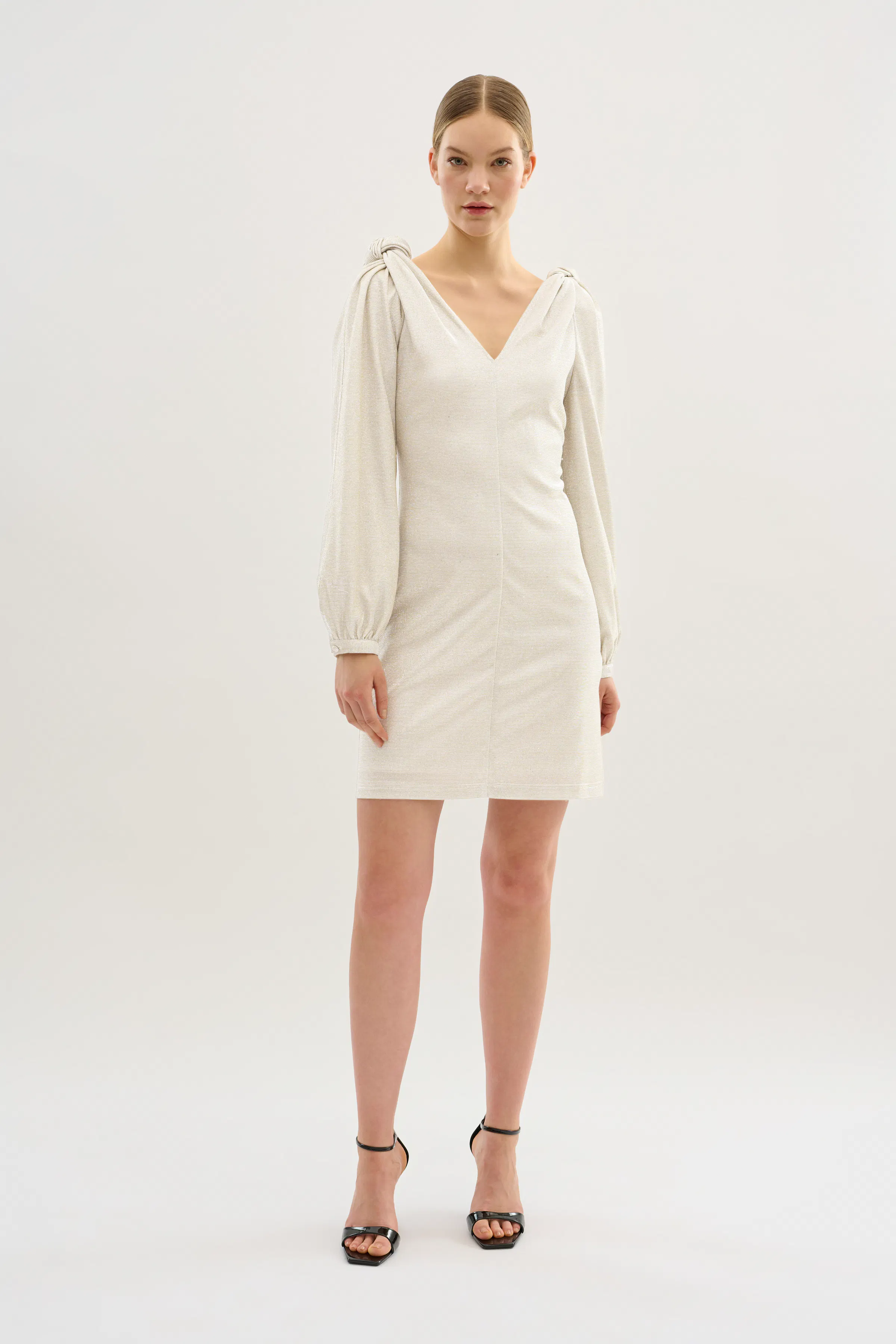KBThorun Dress in simply taupe / grey colour