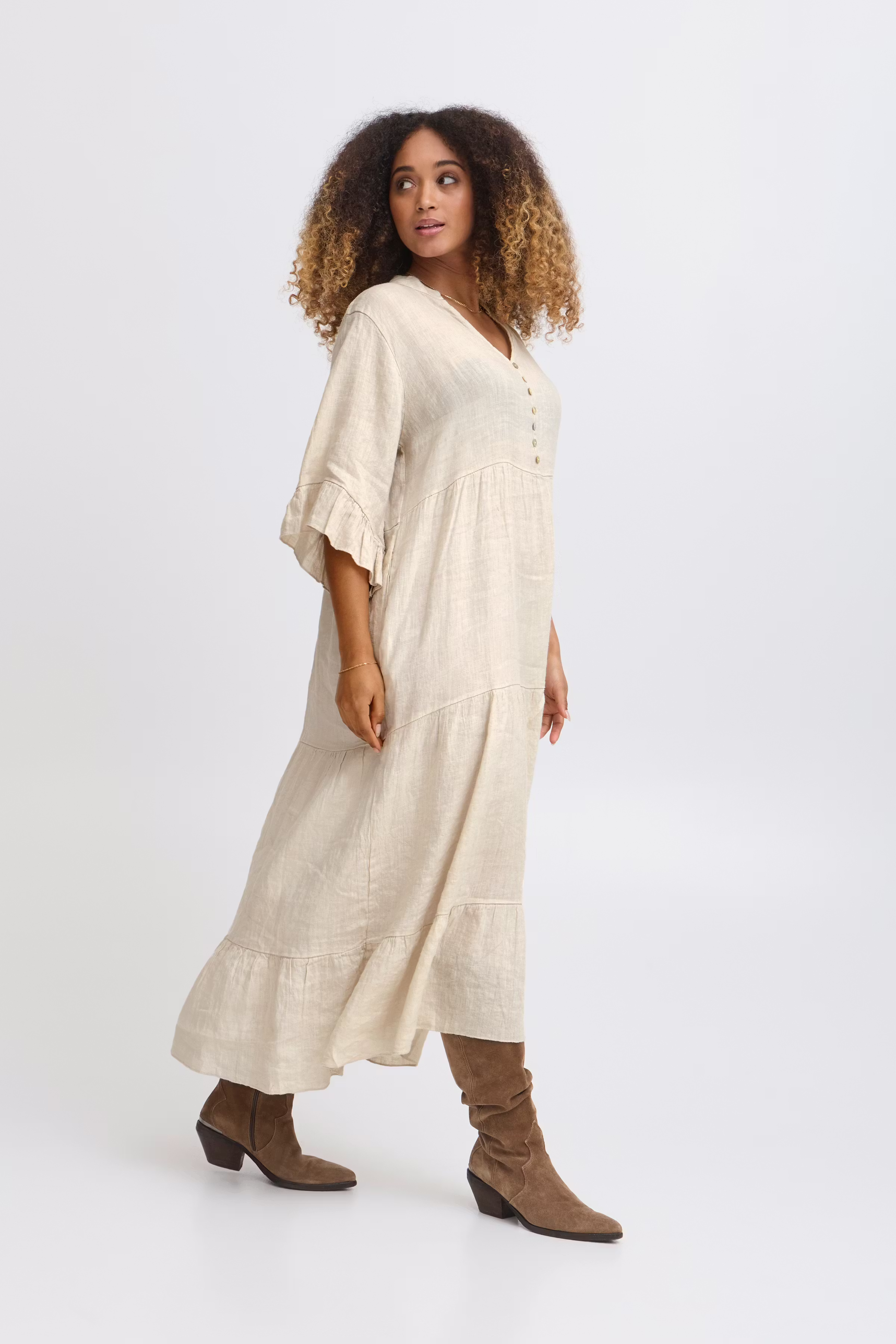 SBFONTANELLE Kjole LOOKBOOK FRONT 22100890-130907