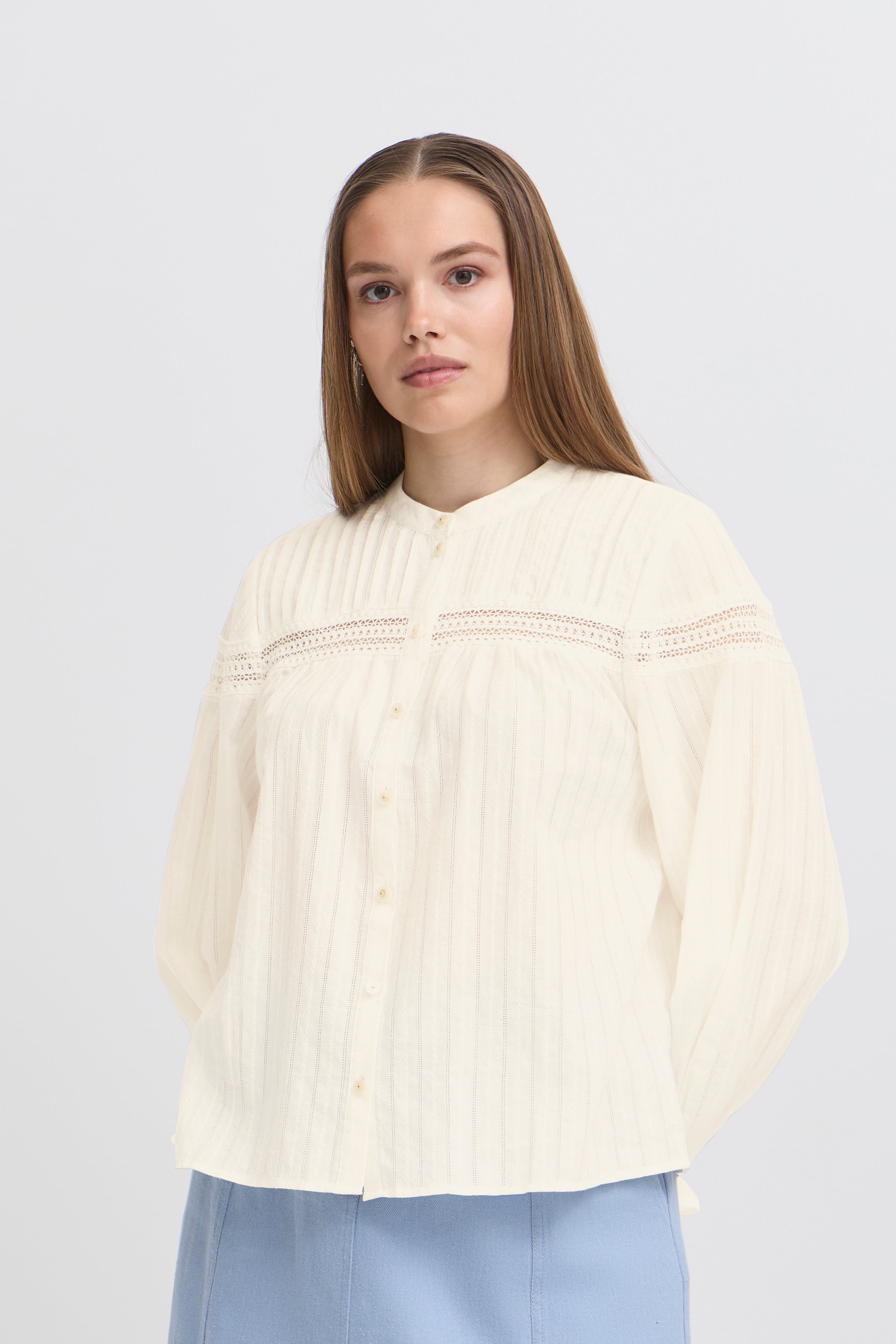 IRSAINTS Bluse LOOKBOOK FRONT 20124048-110602