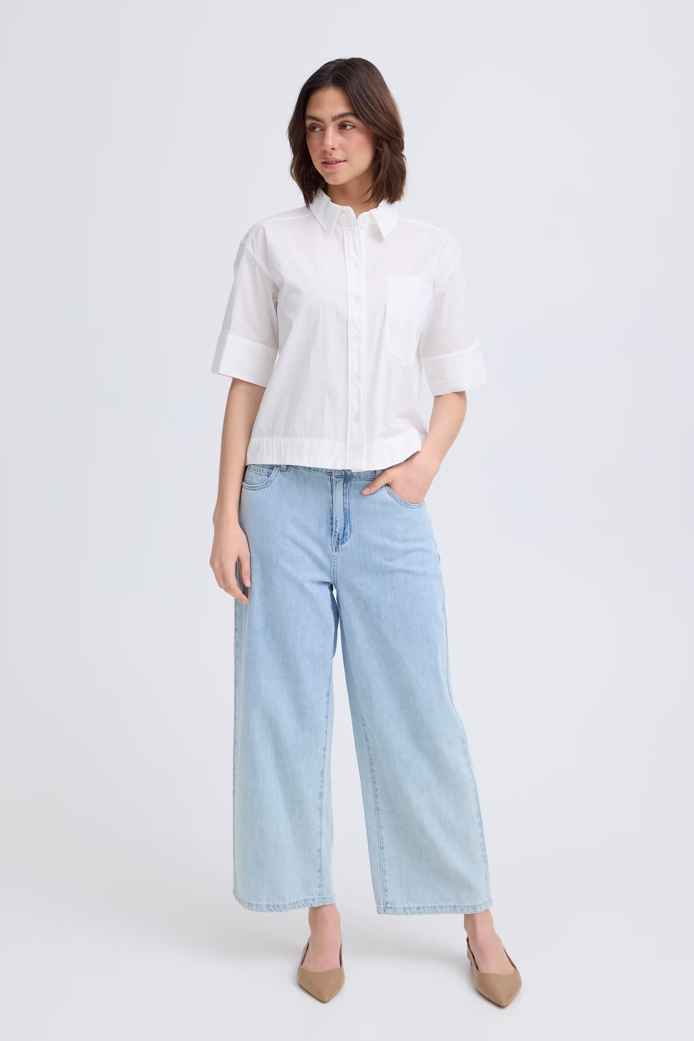 FRPEGGY Skjorta LOOKBOOK FRONT 20617877-114800