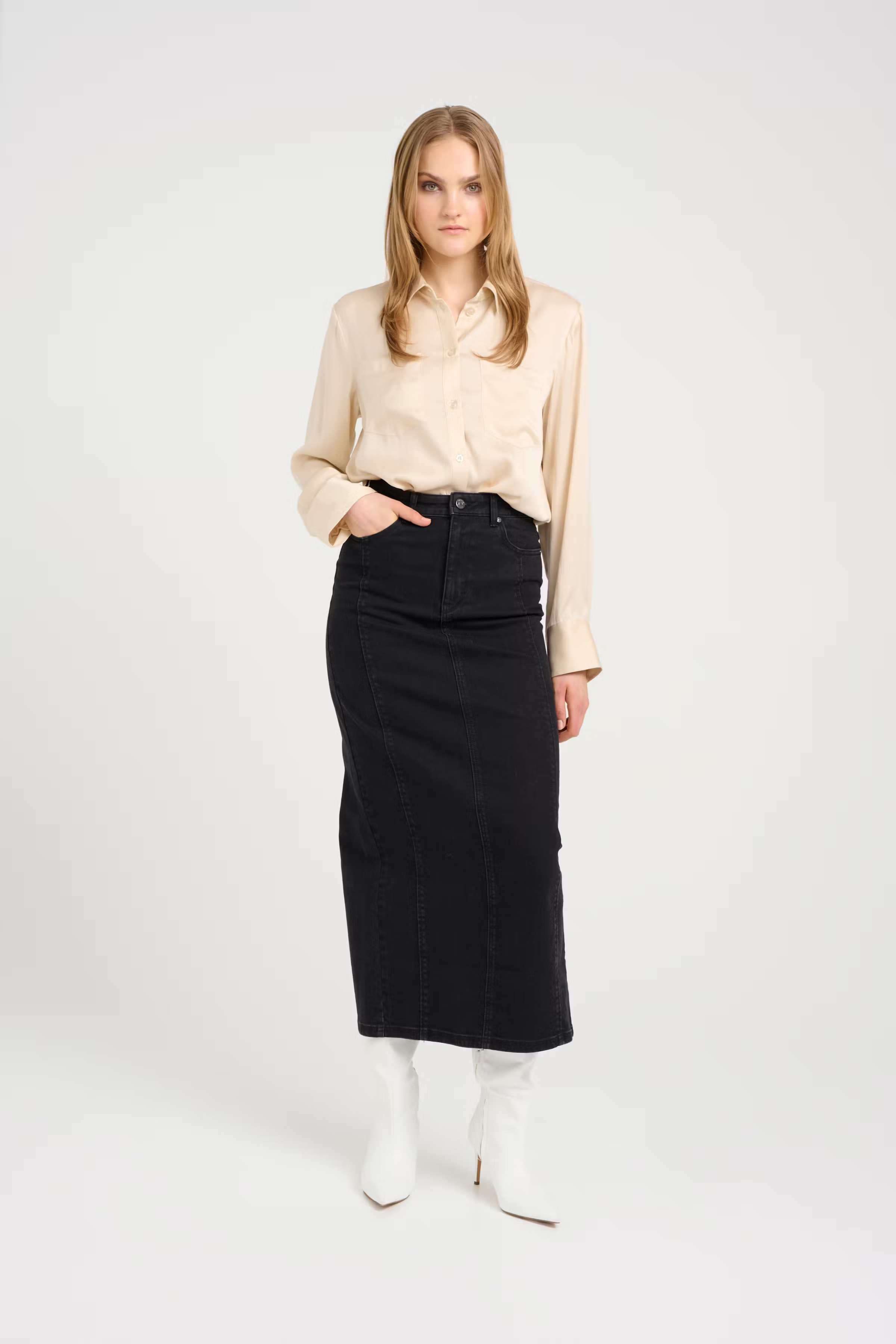 SilkeGZ Silkeskjorte LOOKBOOK FRONT 10909853-130905