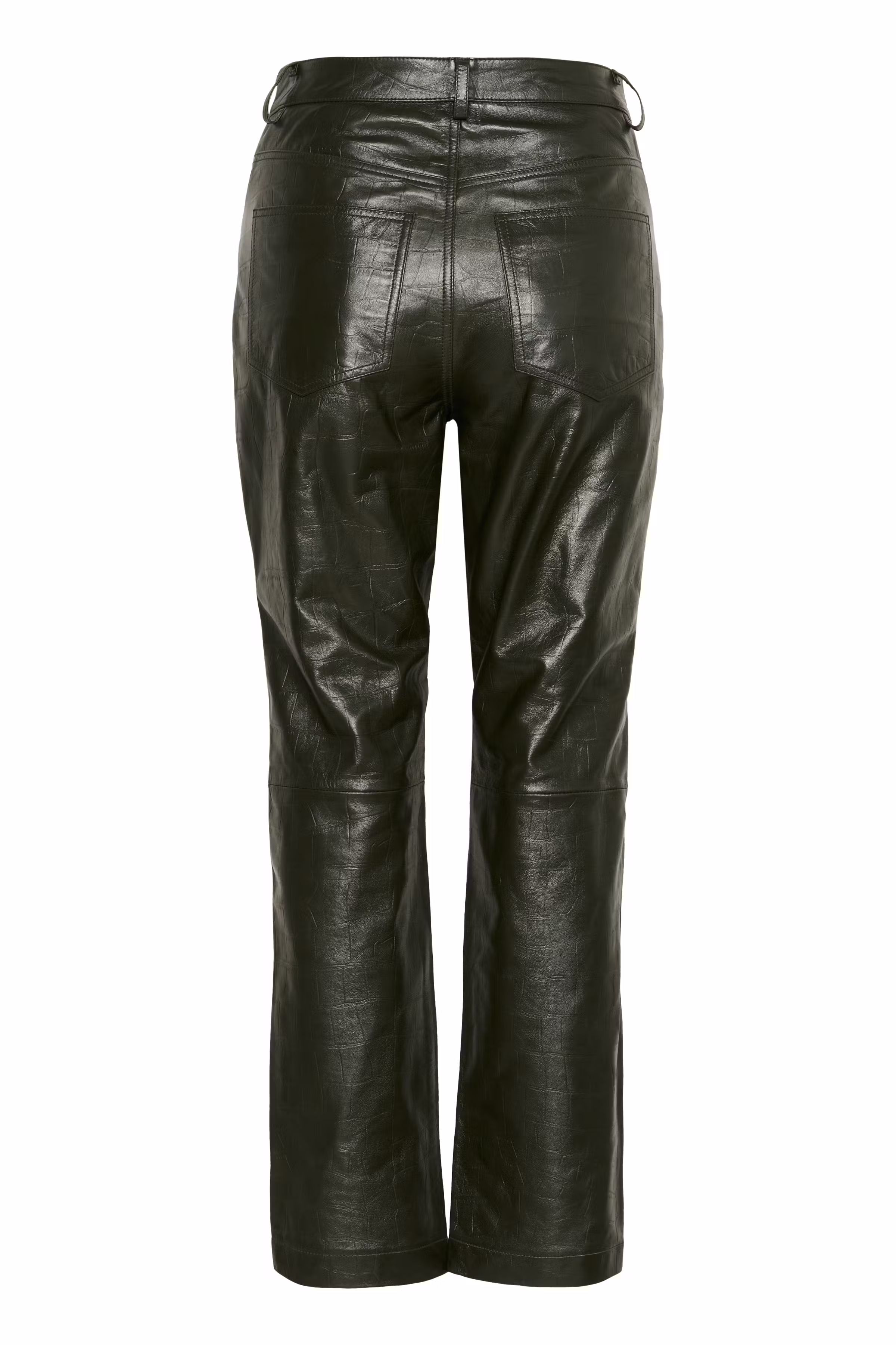 GZelena Læderbukser PACK BACK 10910735-105038