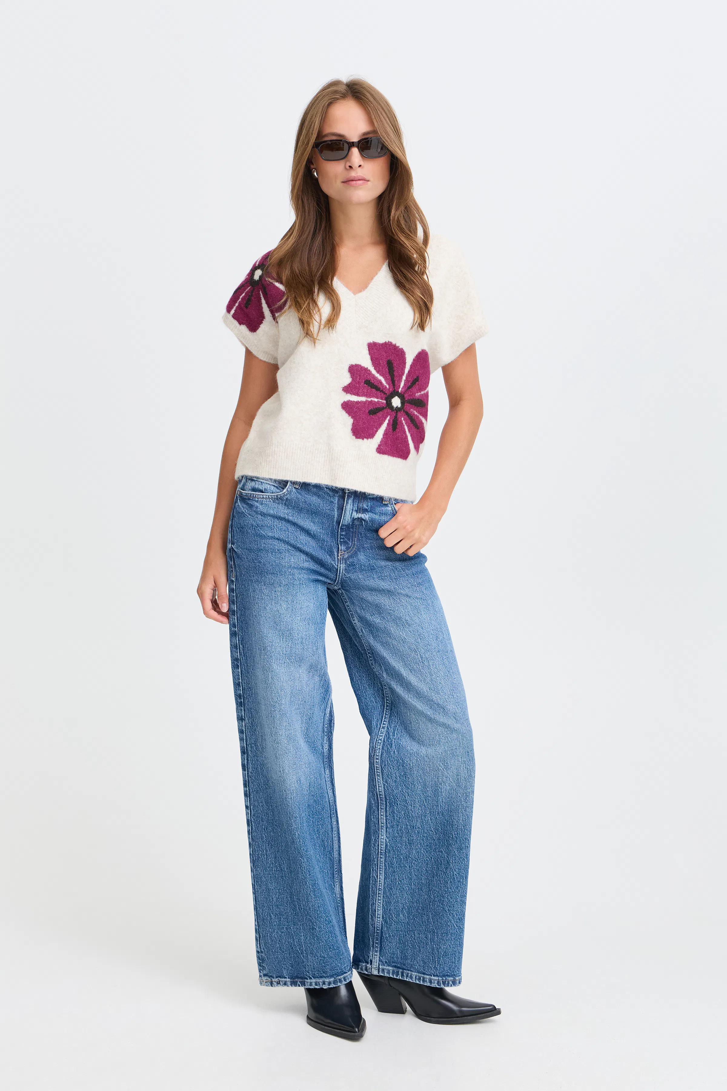 BYOMEA Strikket vest LOOKBOOK FRONT 20819169-900013595