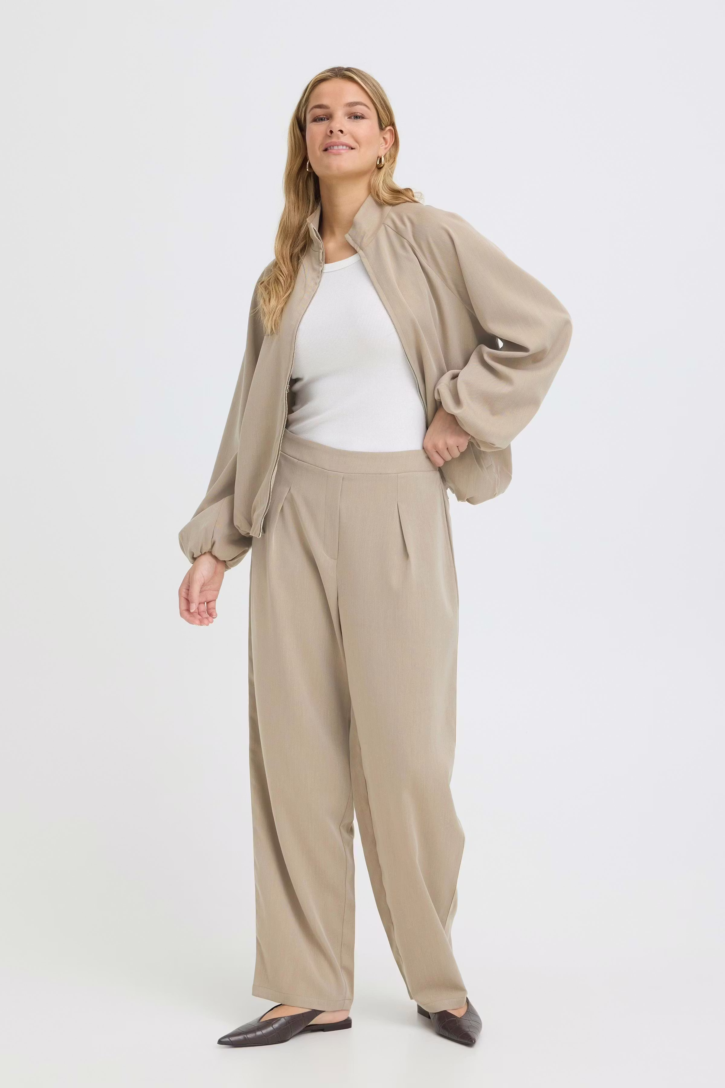 FRNALIA Bukser LOOKBOOK FRONT 20618584-1708071