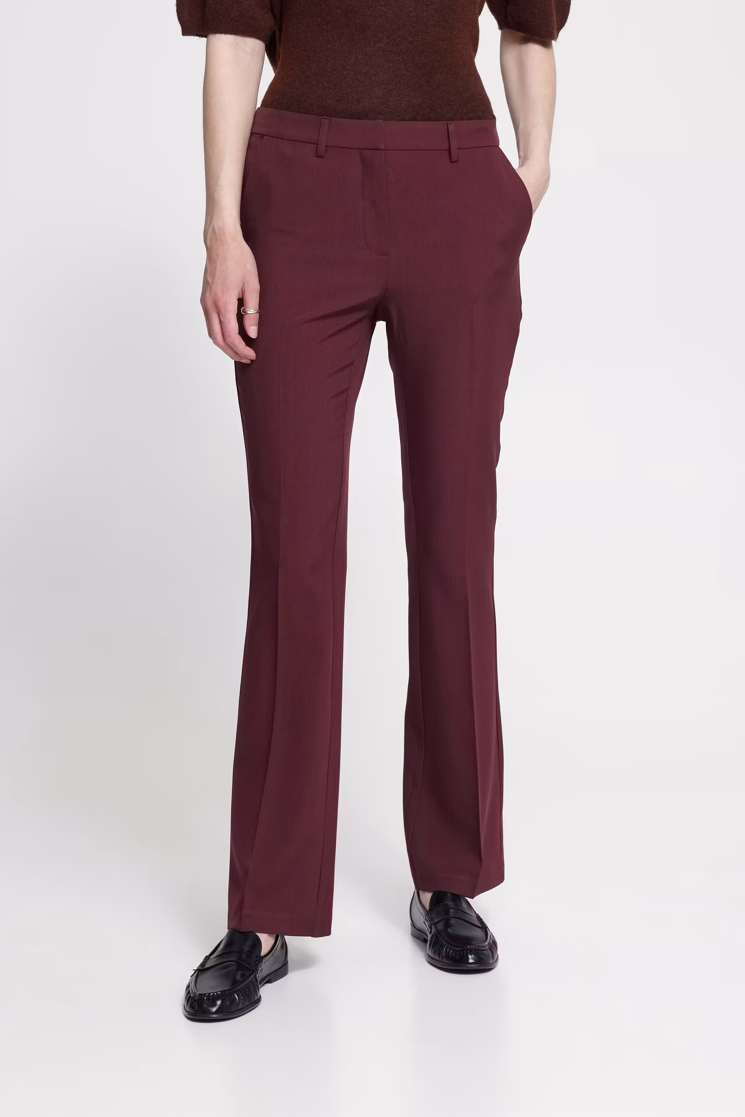 IHFAVA Flared Bukser LOOKBOOK FRONT 20125678-1916271