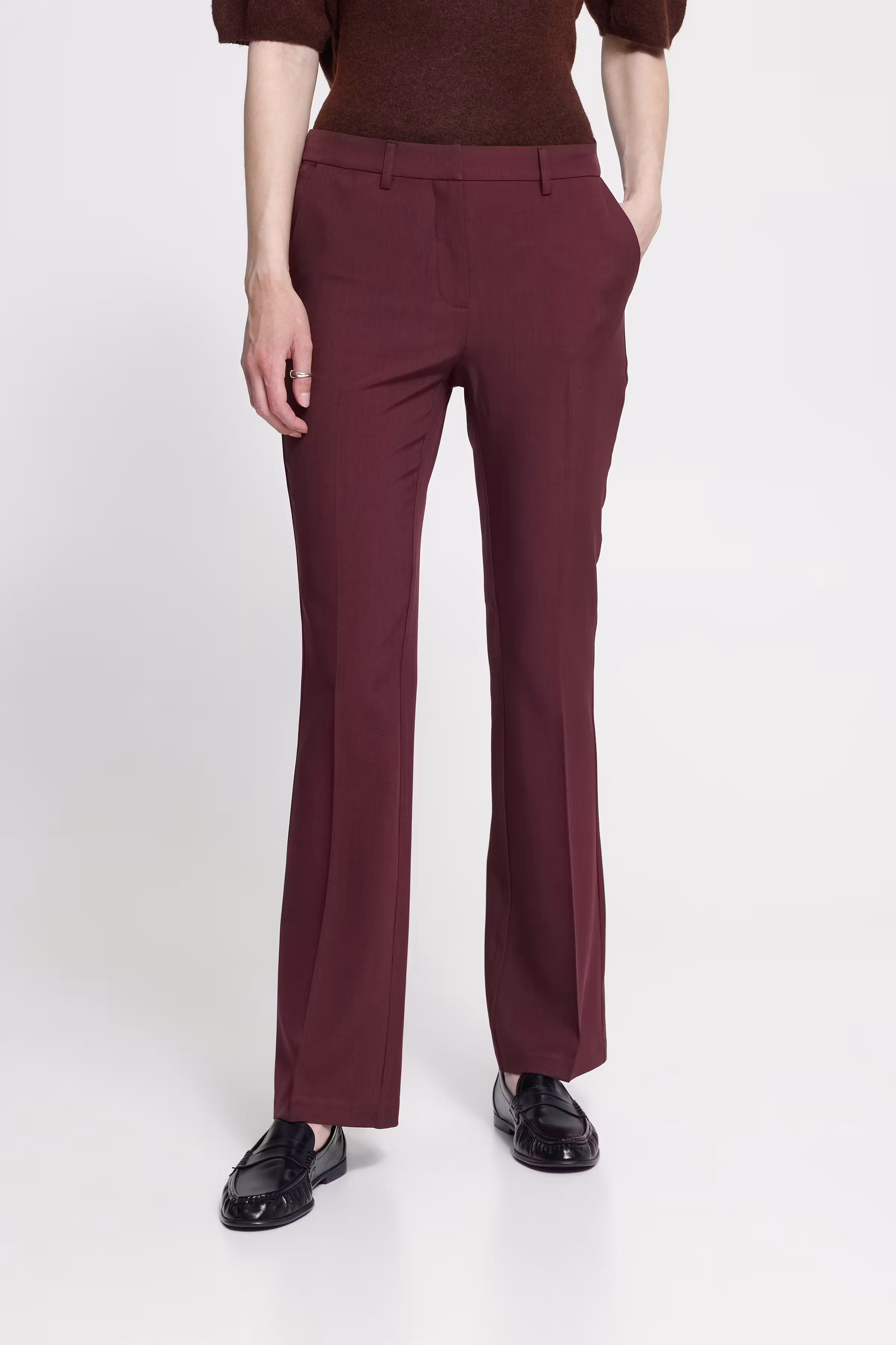 IHFAVA Flared Bukser LOOKBOOK FRONT 20125678-1916271
