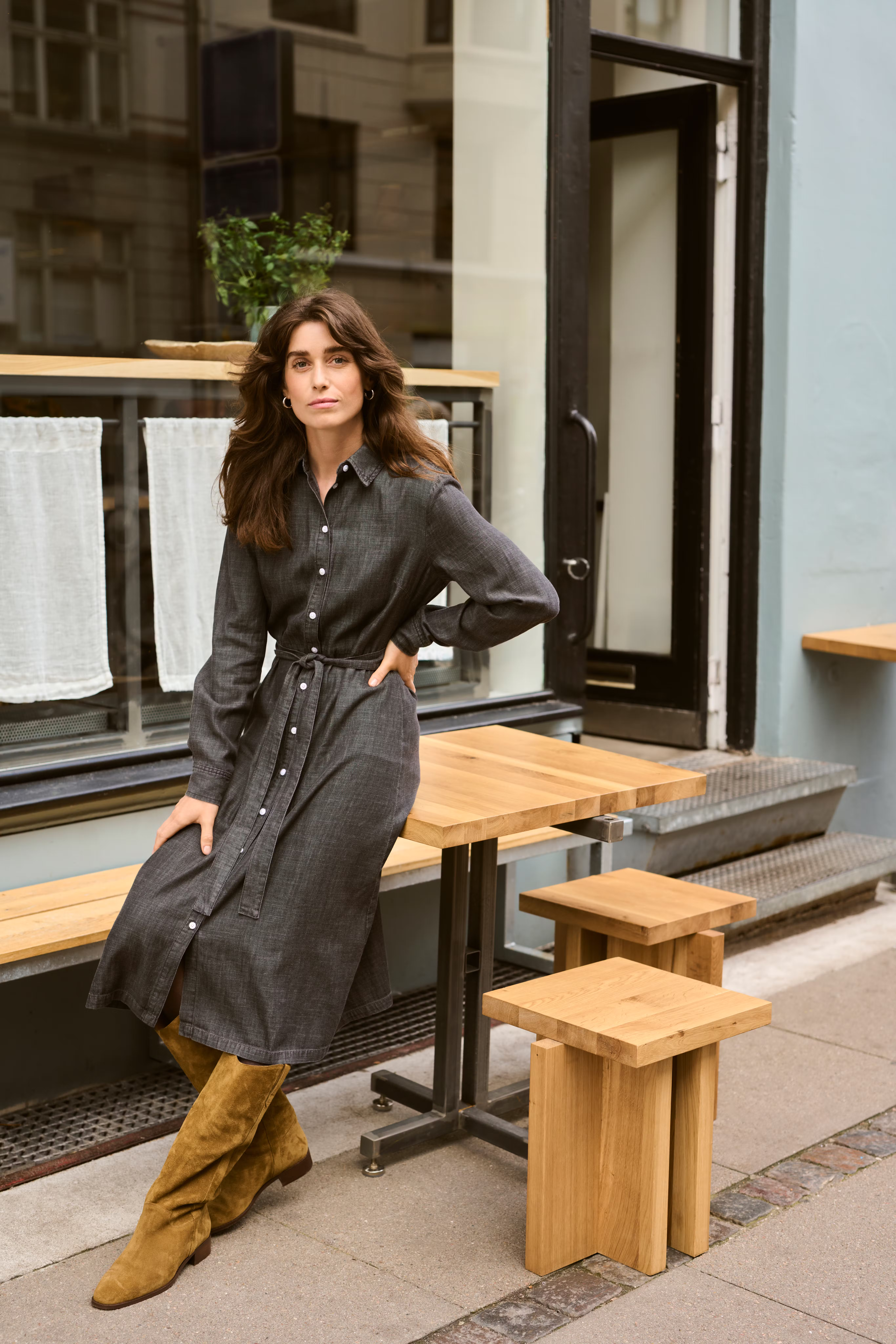 CirkePW Denim Jurk LOCATION NONE 30307939-300148