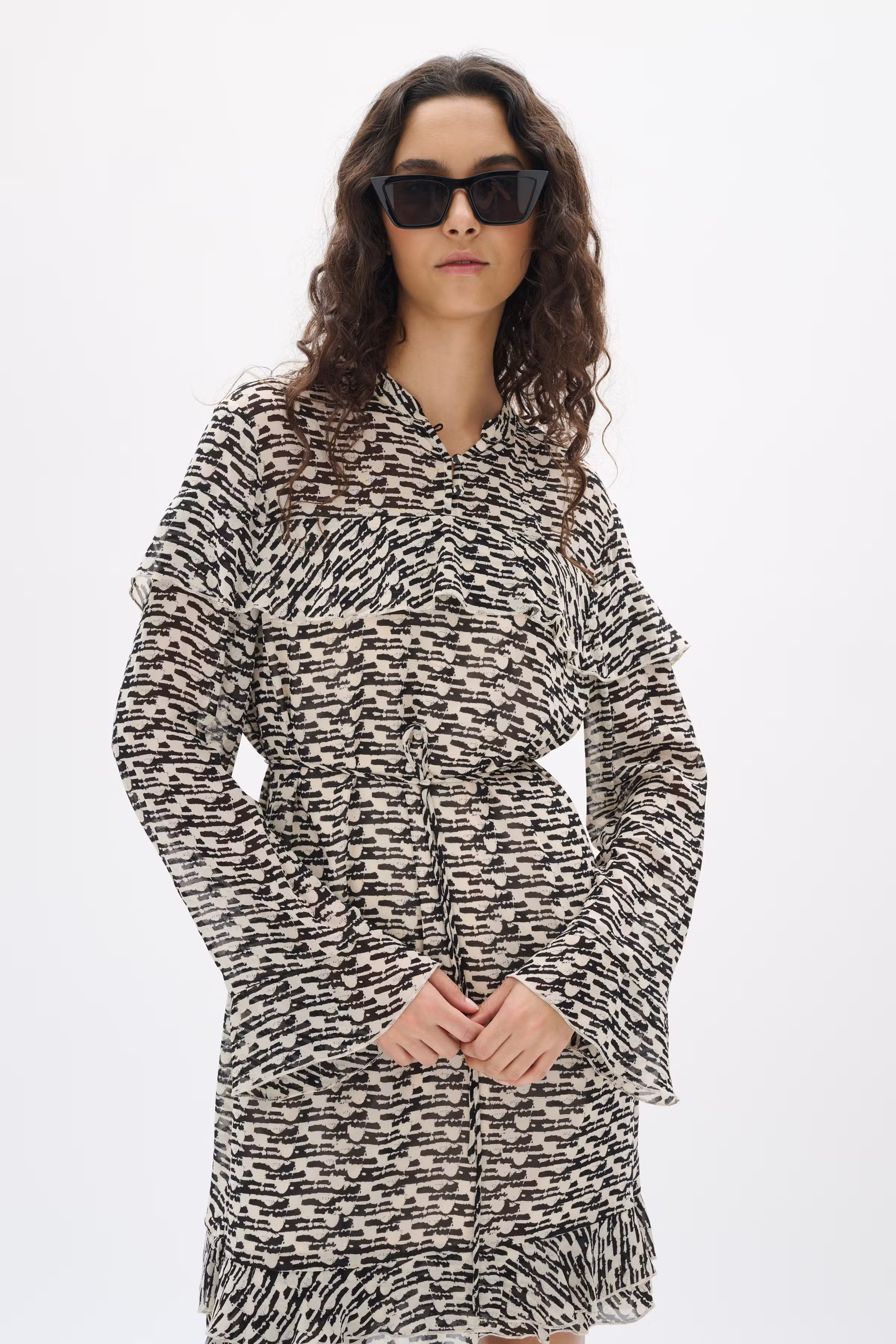 CessieIW Klänning LOOKBOOK FRONT 30110248-303575