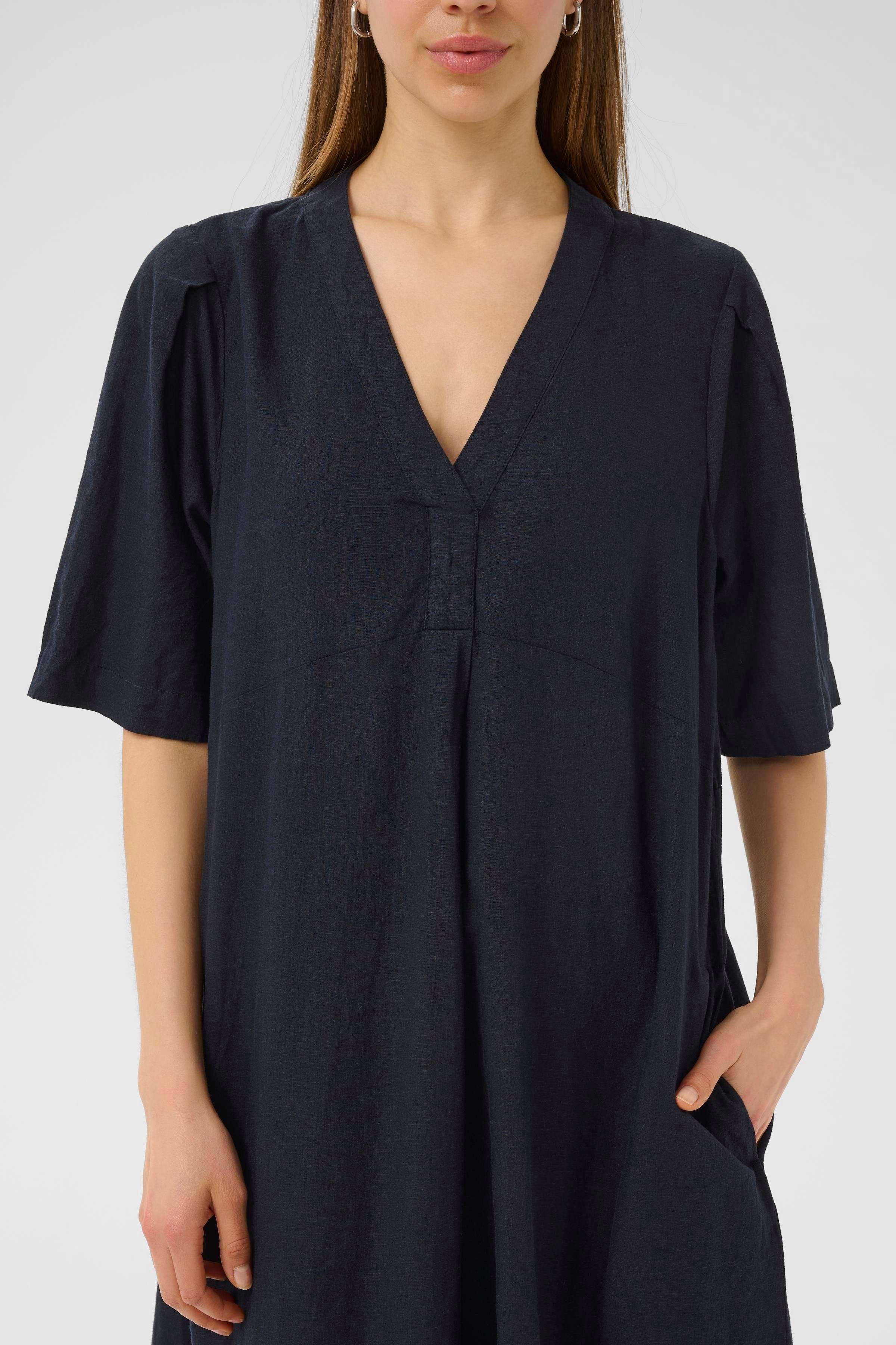 EllieIW Linnen Jurk LOOKBOOK DETAIL 30109316-300005