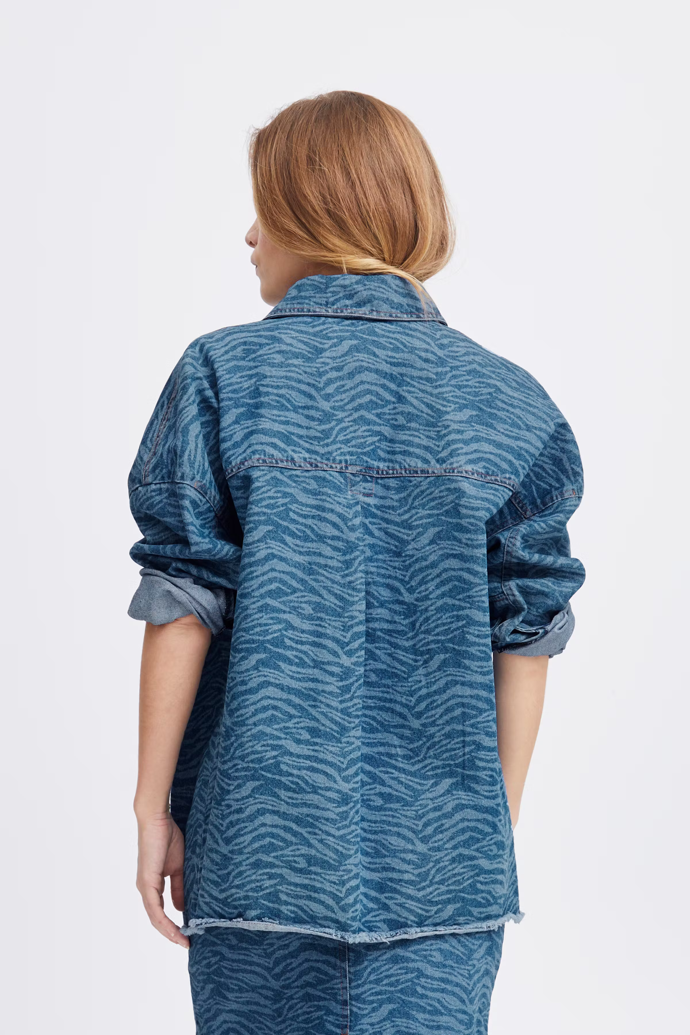 PZAMALA Casual jacket LOOKBOOK BACK 50207998-203080