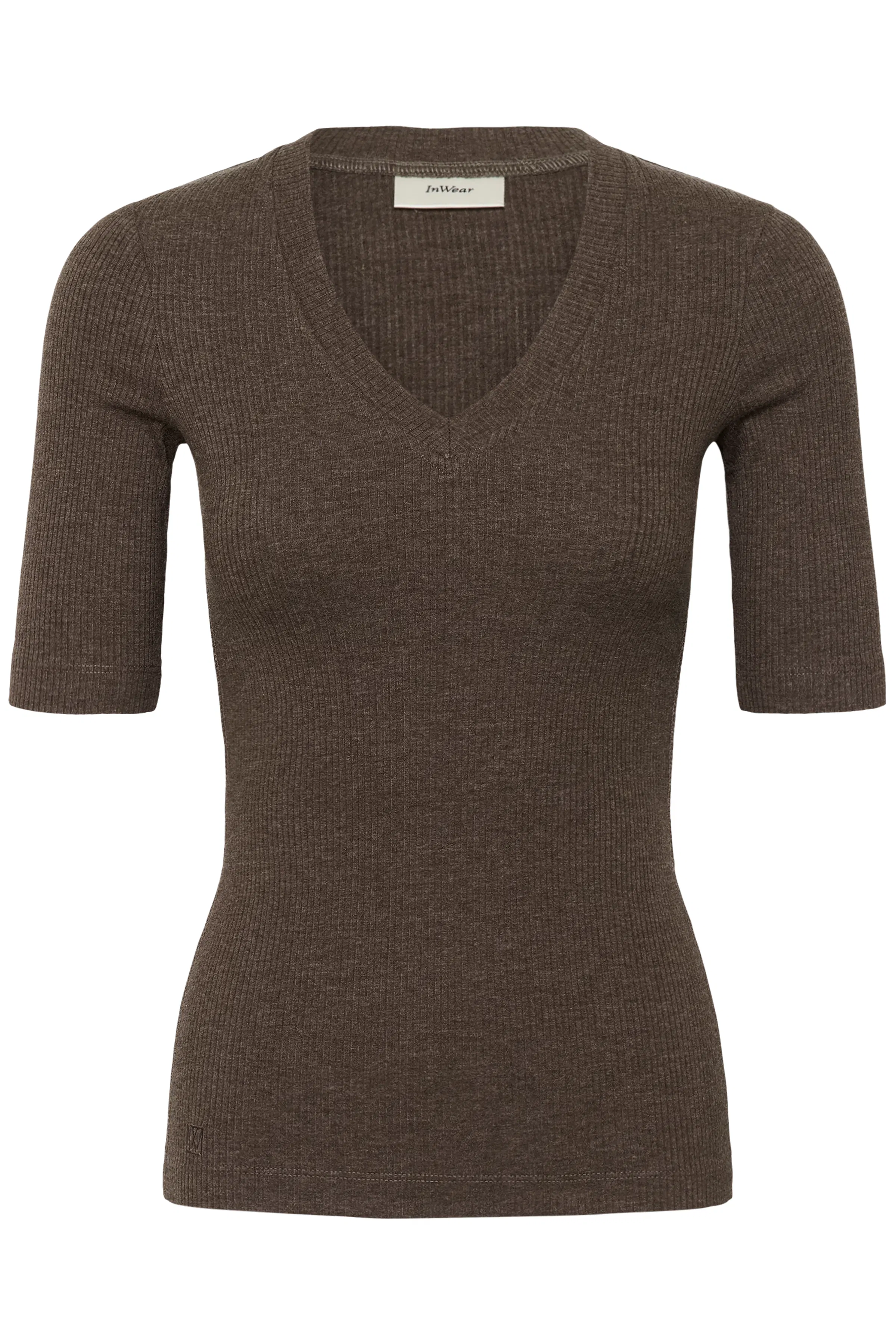 DagnaIW Melange V T-shirt PACK FRONT 30106865-1911091