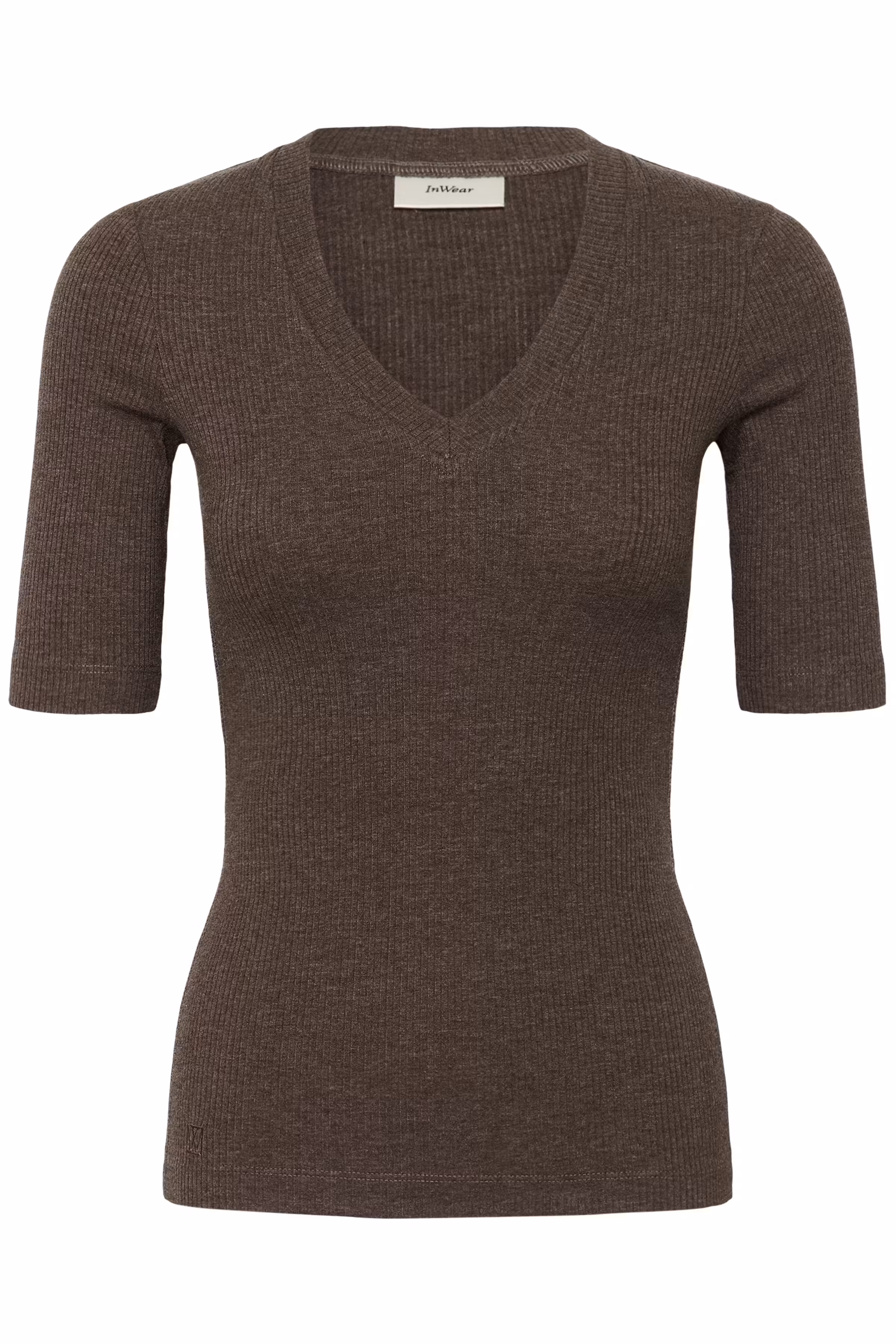 DagnaIW Melange V T-shirt PACK FRONT 30106865-1911091
