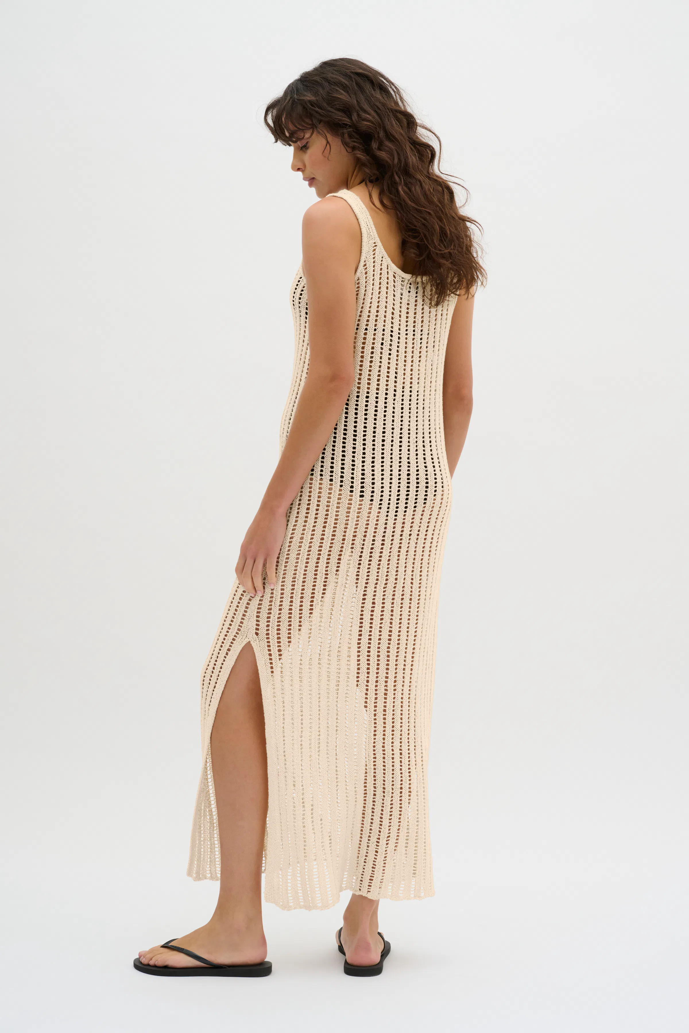 DivaMW Linen Dress LOOKBOOK BACK 10704719-130905