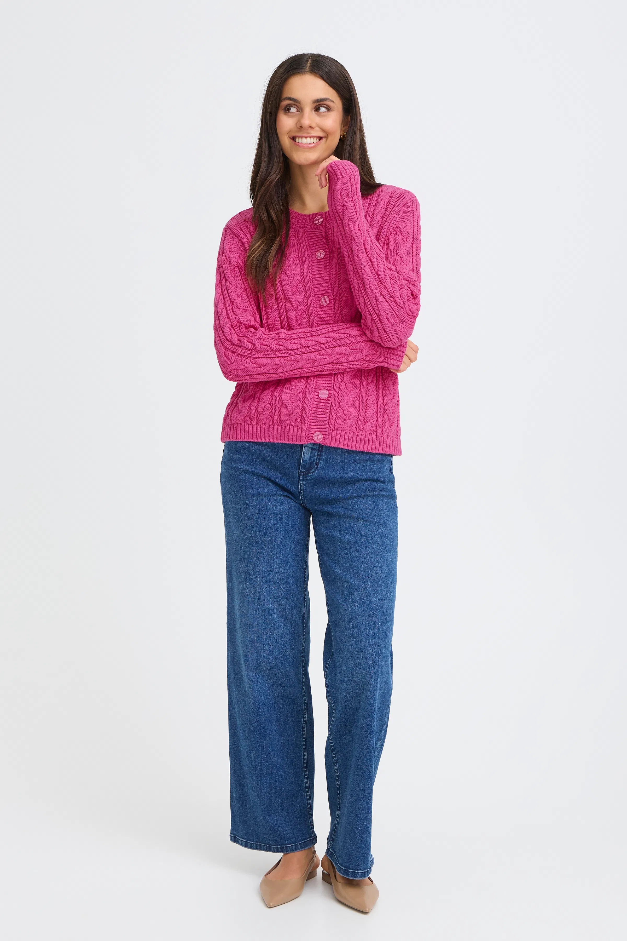 FRVIVIAN Cardigan LOOKBOOK FRONT 20617422-182336