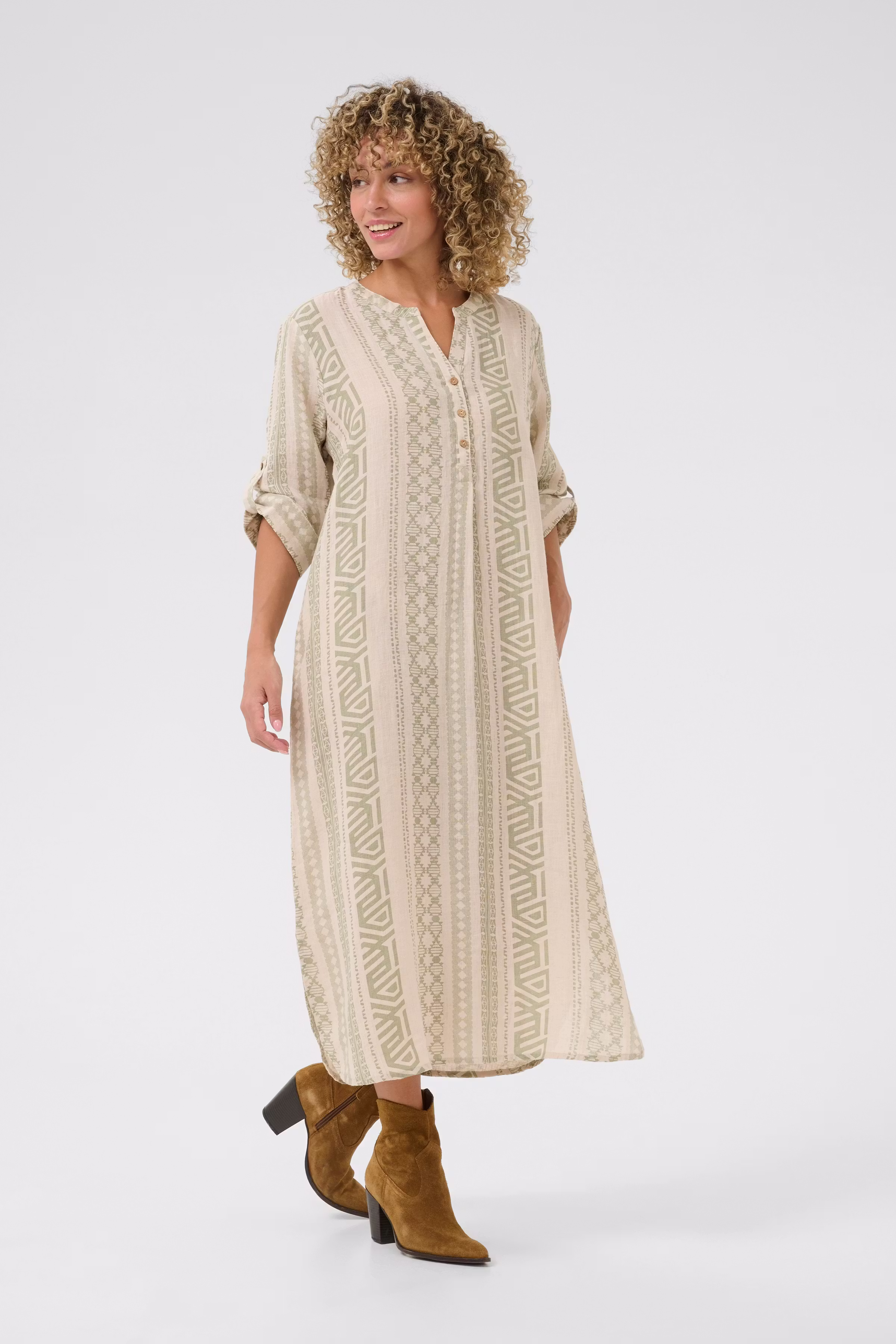 CRBellis Linen dress LOOKBOOK FRONT 10611577-107747