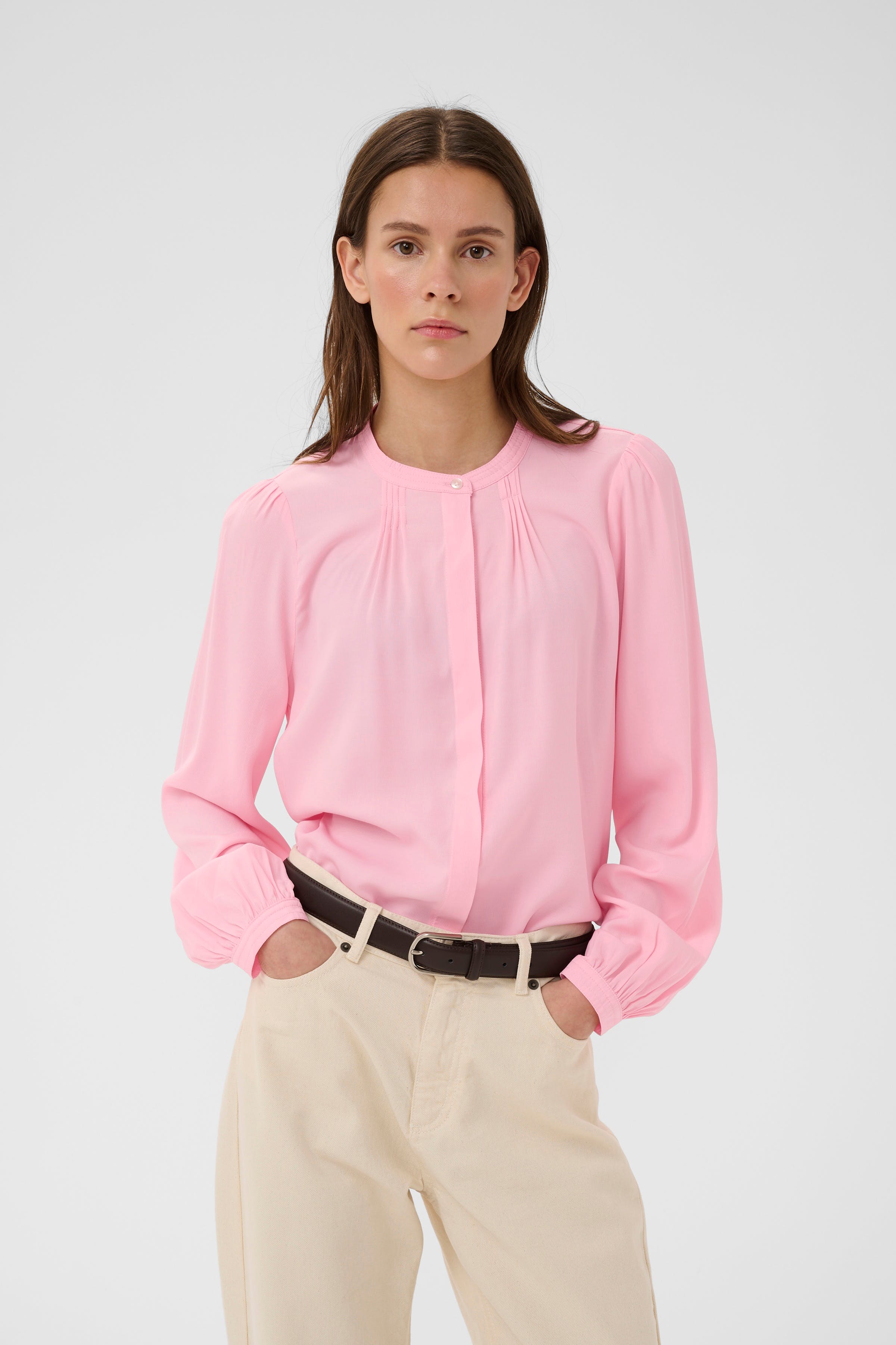 LEAHIW Hemd LOOKBOOK FRONT 30112362-141911