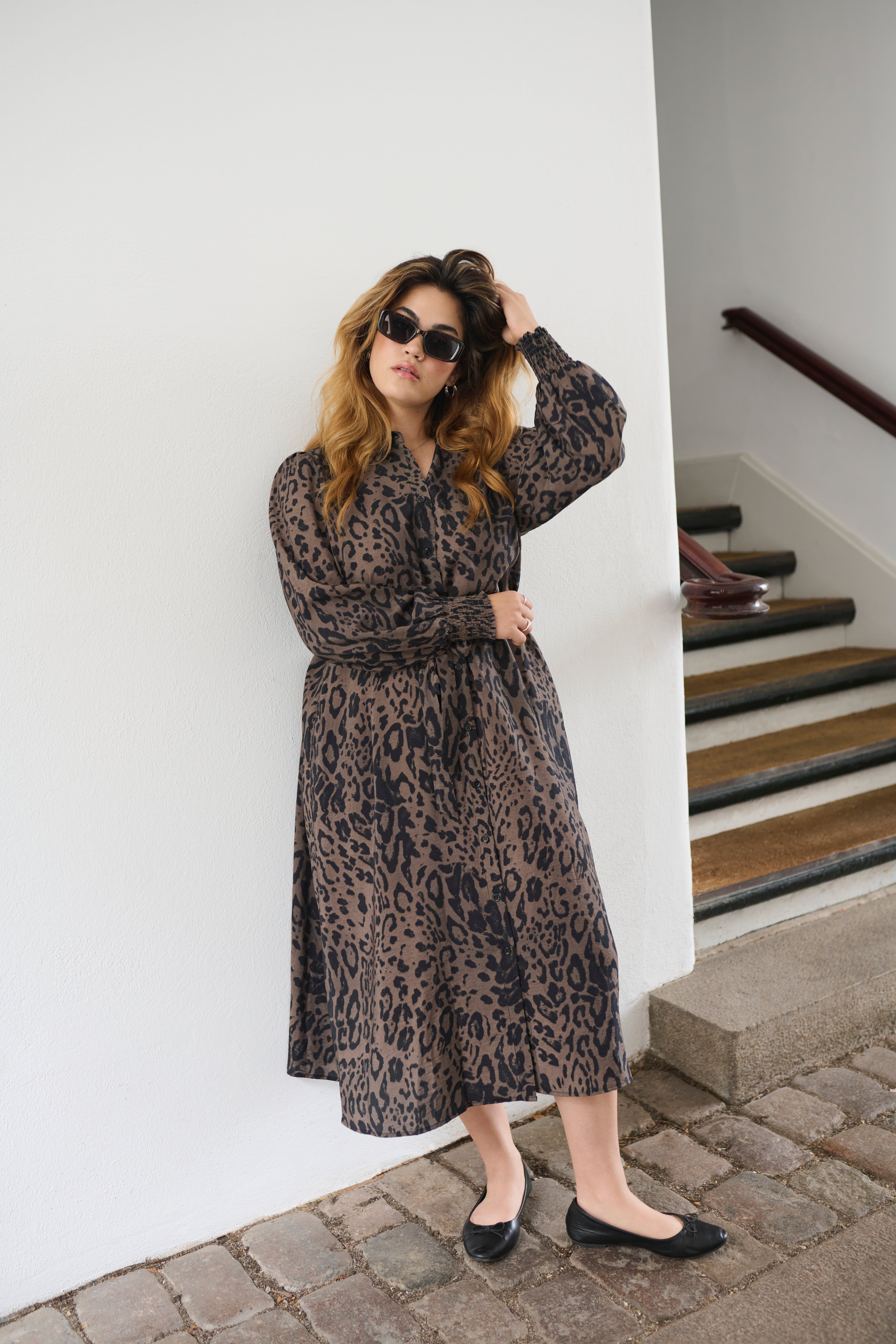 KCjola Leopard Dress LOCATION NONE 10582529-106279