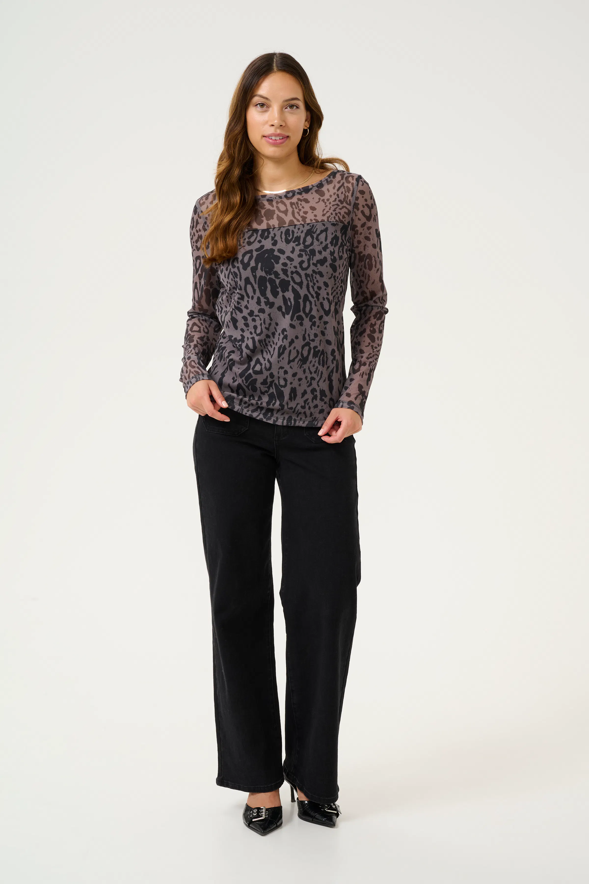 KAjohanna Leopardbluse LOOKBOOK FRONT 10509724-106279