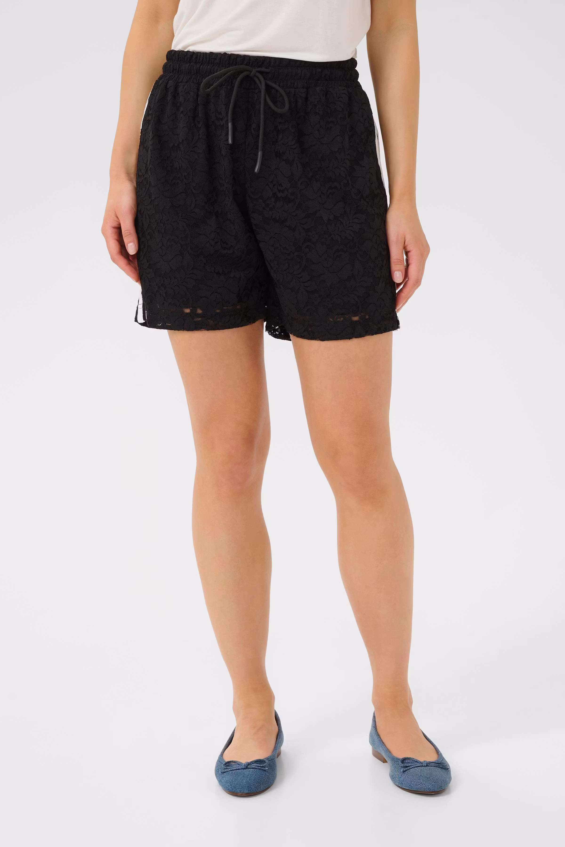 CUkala Sportliche Spitzenshorts LOOKBOOK FRONT 50112910-500012