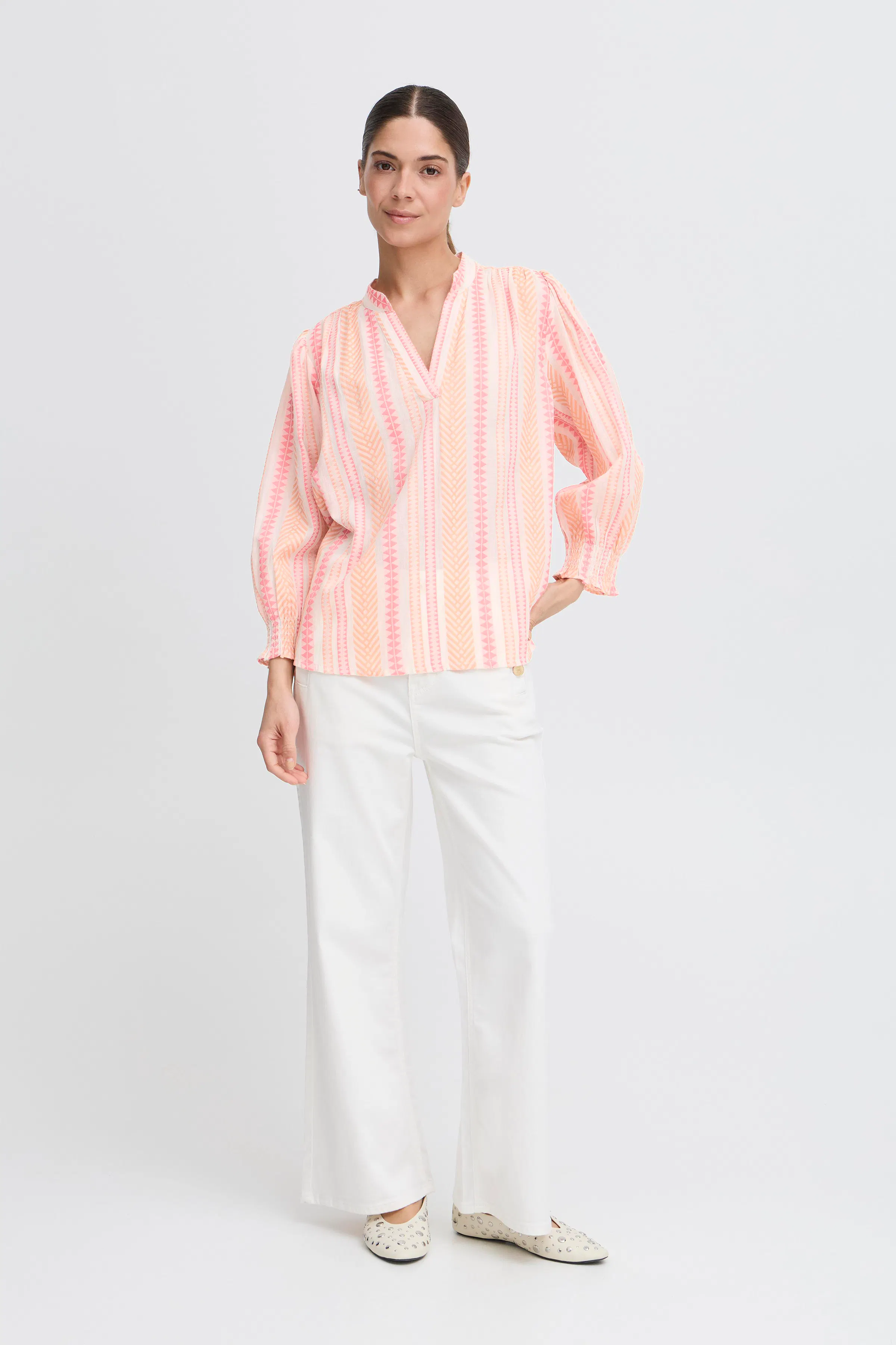PZTHEA Bluse LOOKBOOK FRONT 50208964-204784