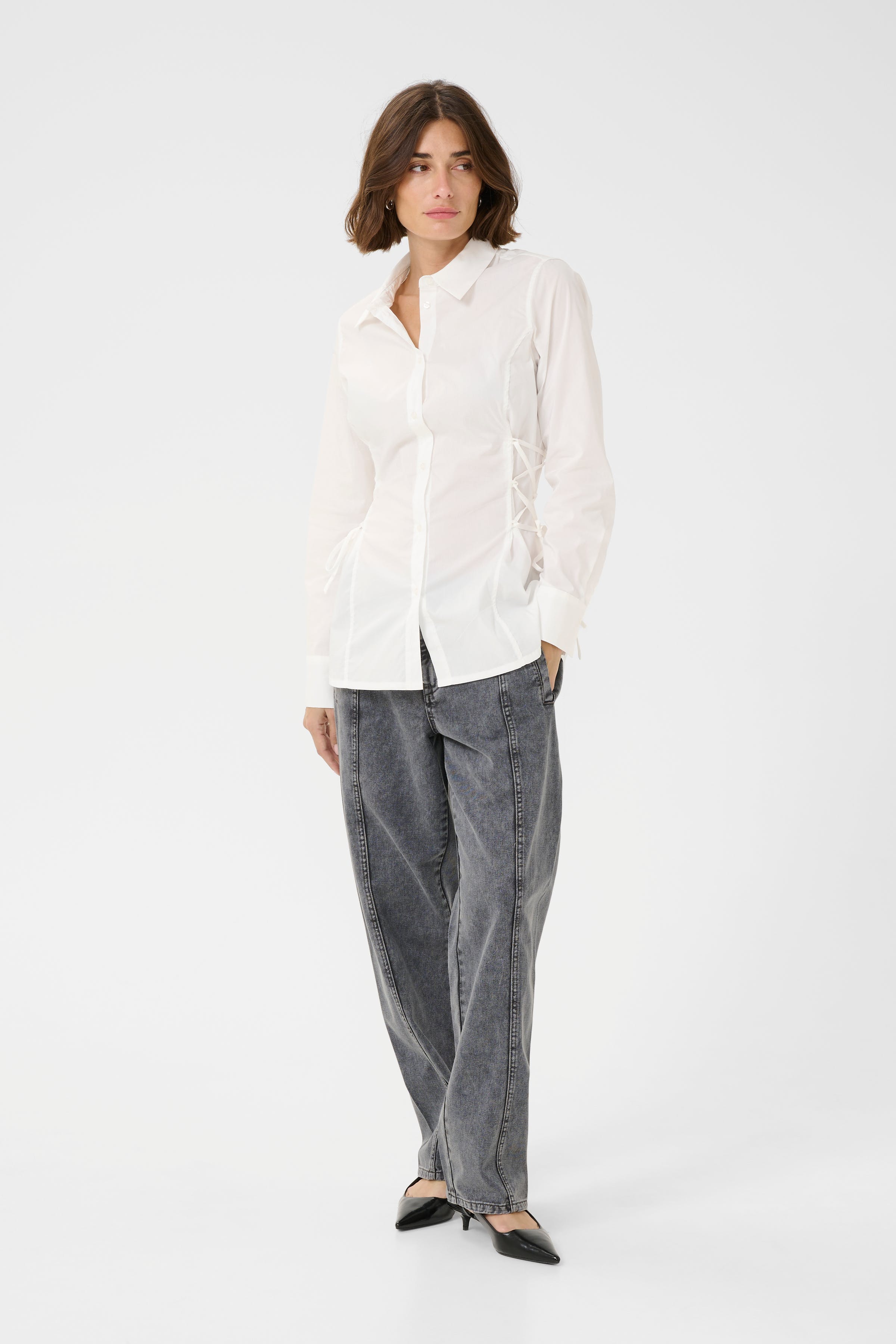 CUtoyam Skjorte med snøredetalje LOOKBOOK FRONT 50112129-500013