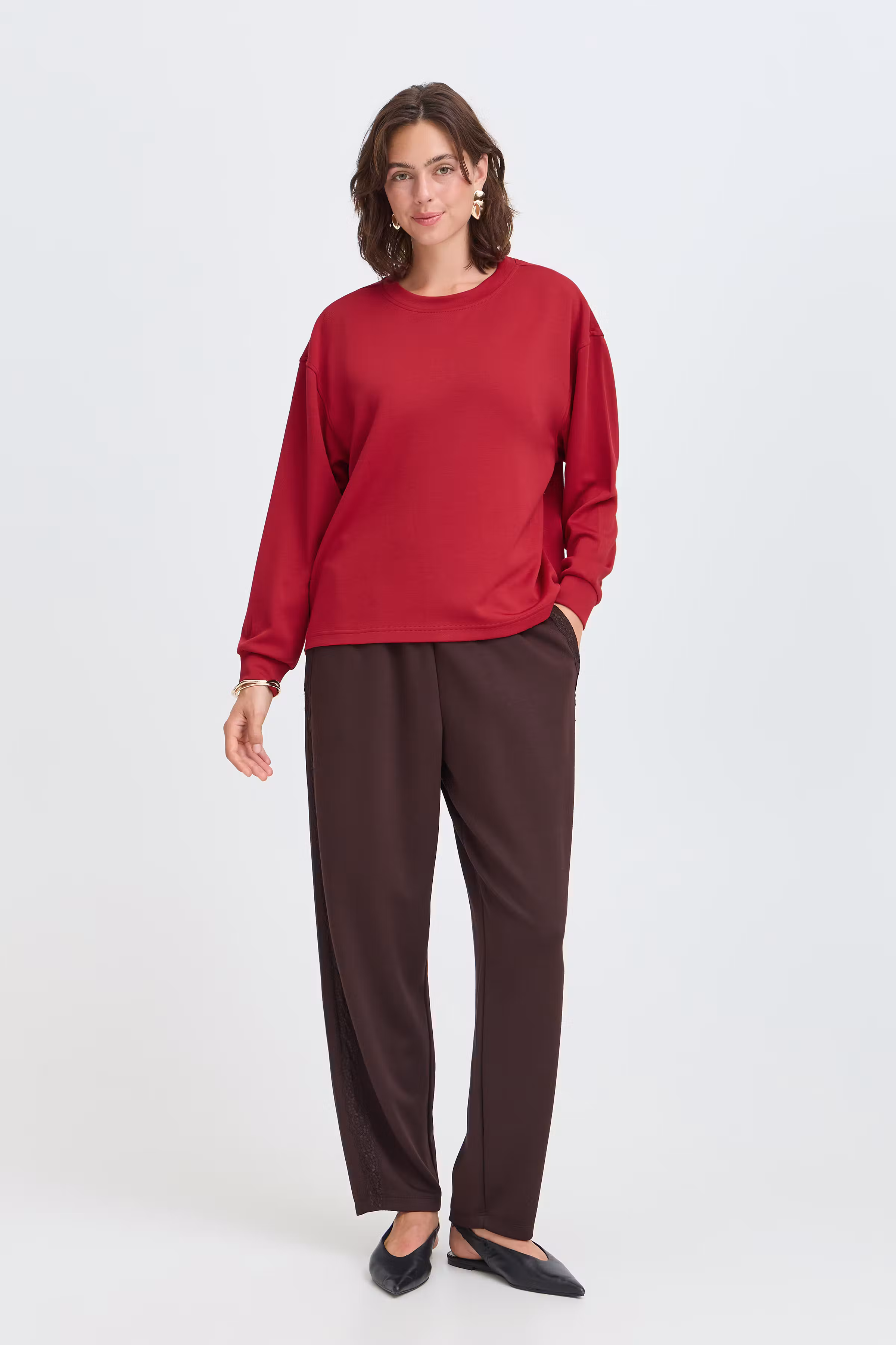 FRAURORA PU 7 Sweatshirt LOOKBOOK FRONT 20615558-191653