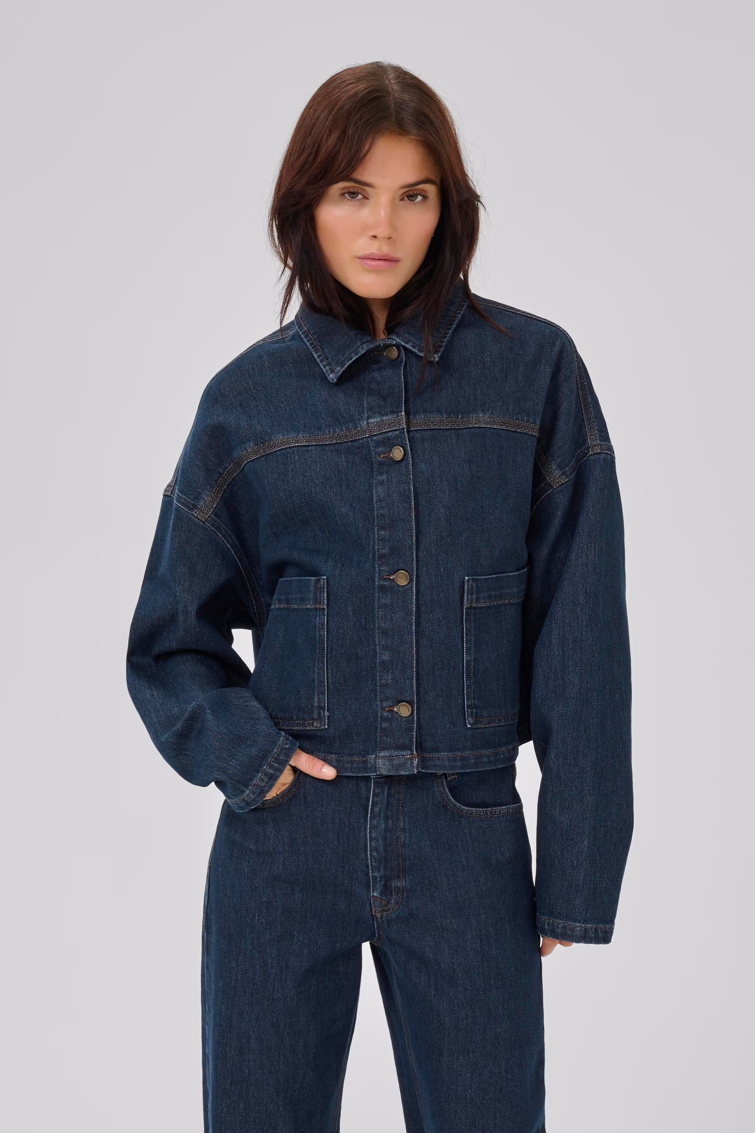 MalleMW Casual jacket LOOKBOOK FRONT 10705268-100067