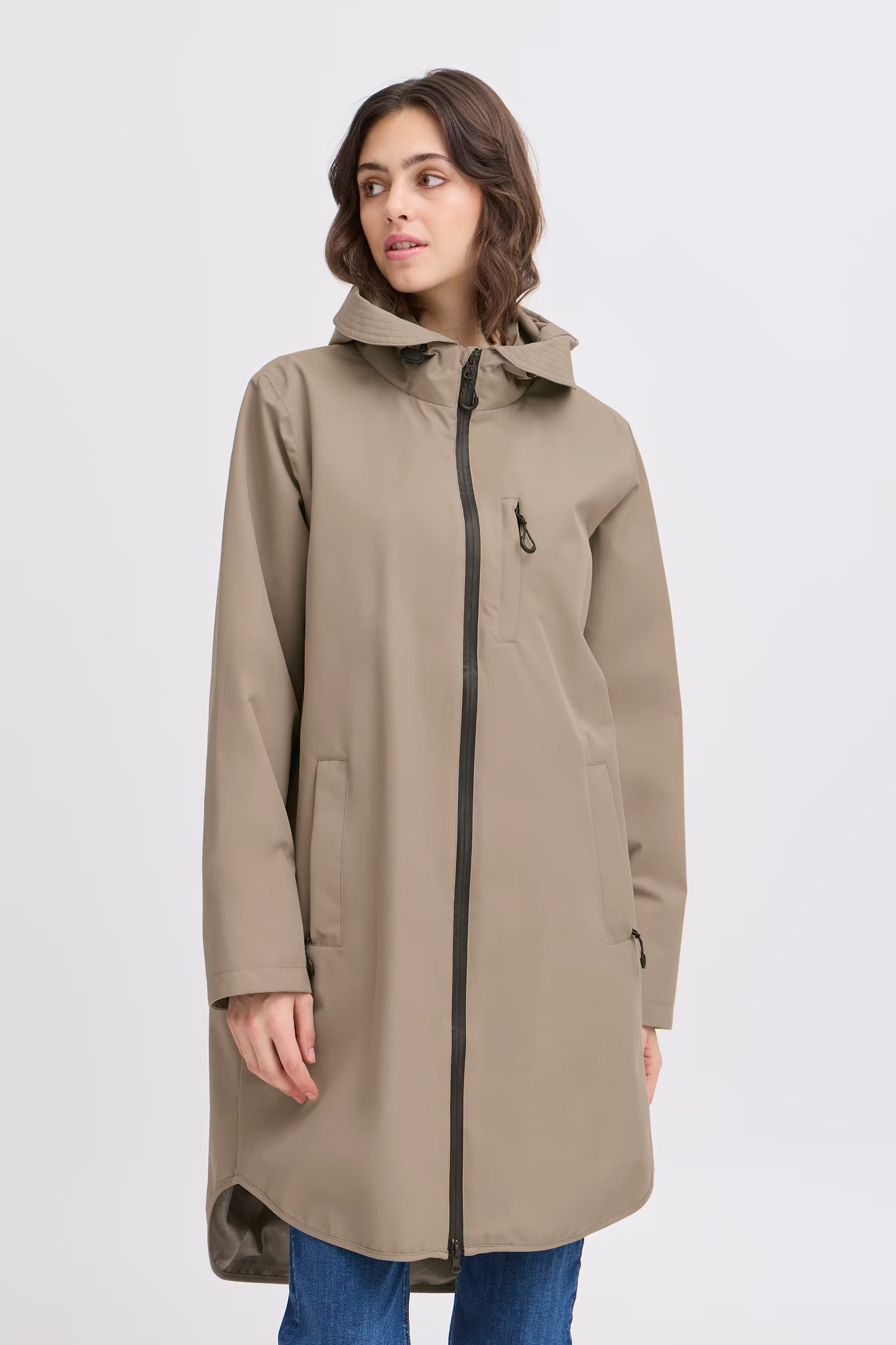 FRSHELLY Regnfrakk LOOKBOOK FRONT 20615226-181110