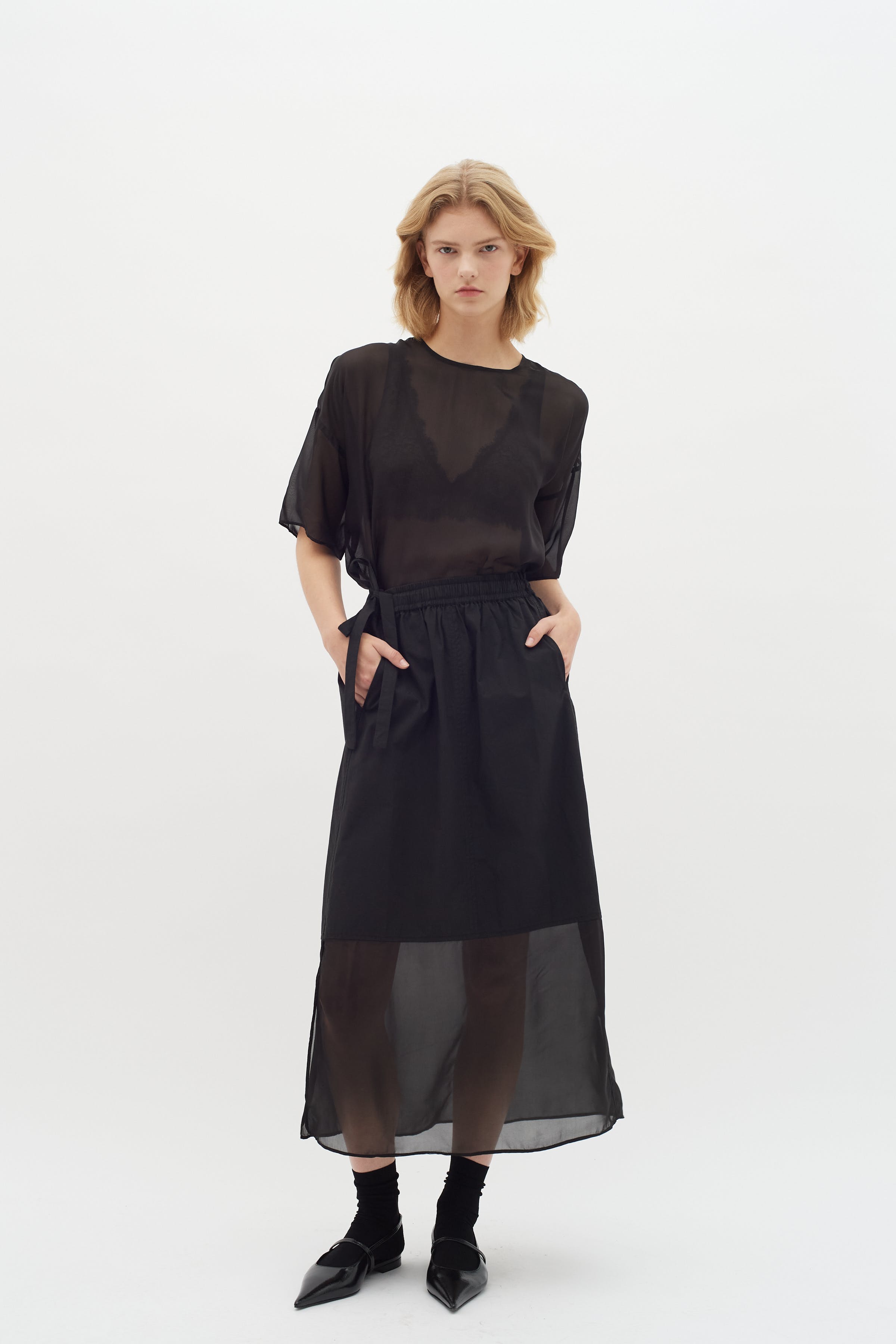 BurrellIW Skjørt LOOKBOOK FRONT 30109435-194008