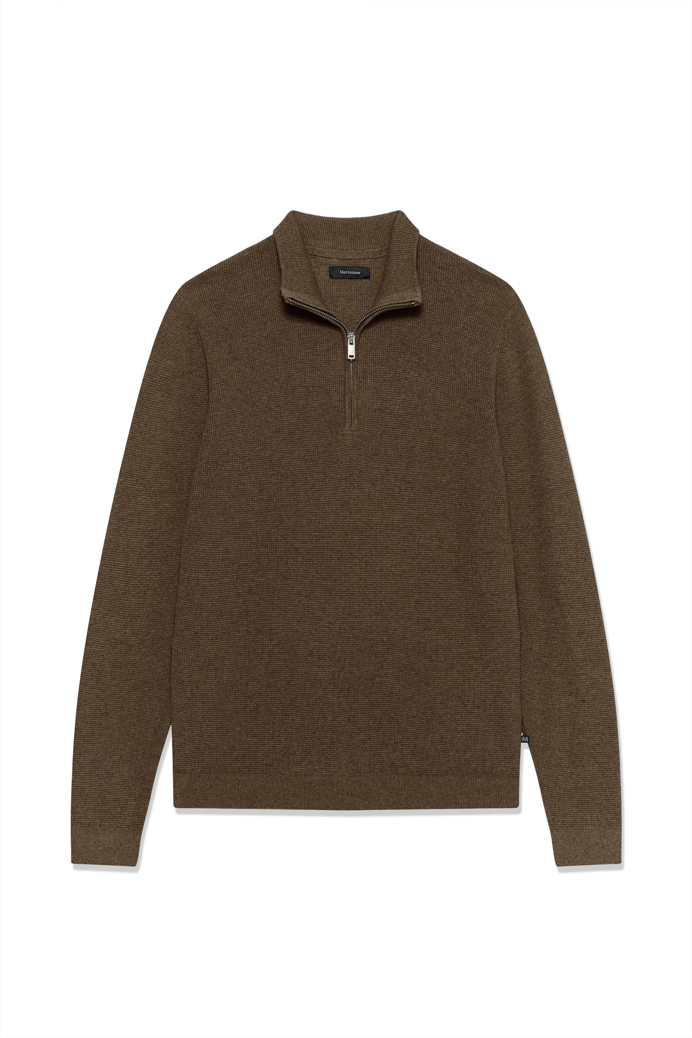 MAKADE FLEECE PULLOVER IN MOREL / GREY POLYESTER