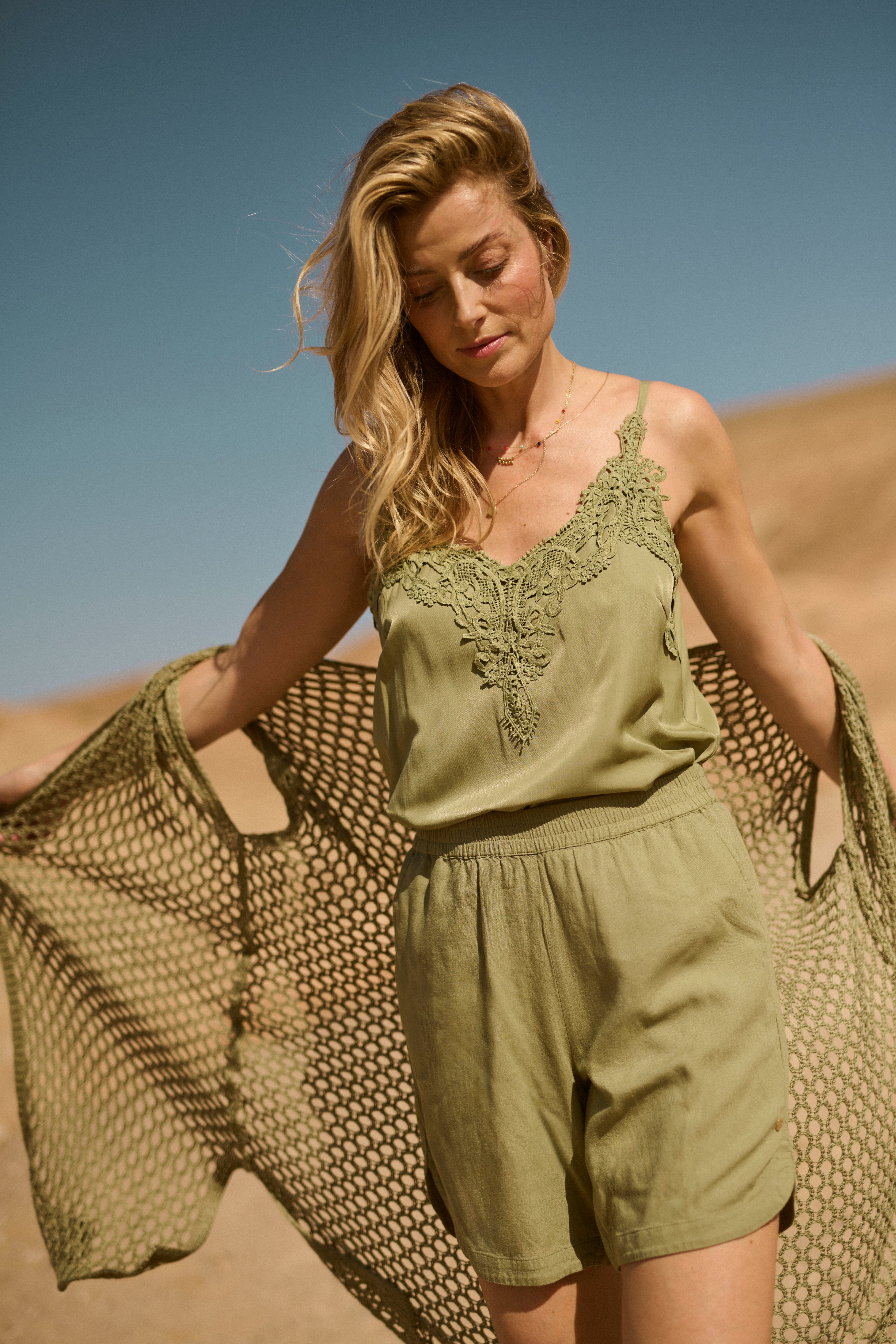 CRVenta Leinen Shorts LOCATION NONE 10612576-170115