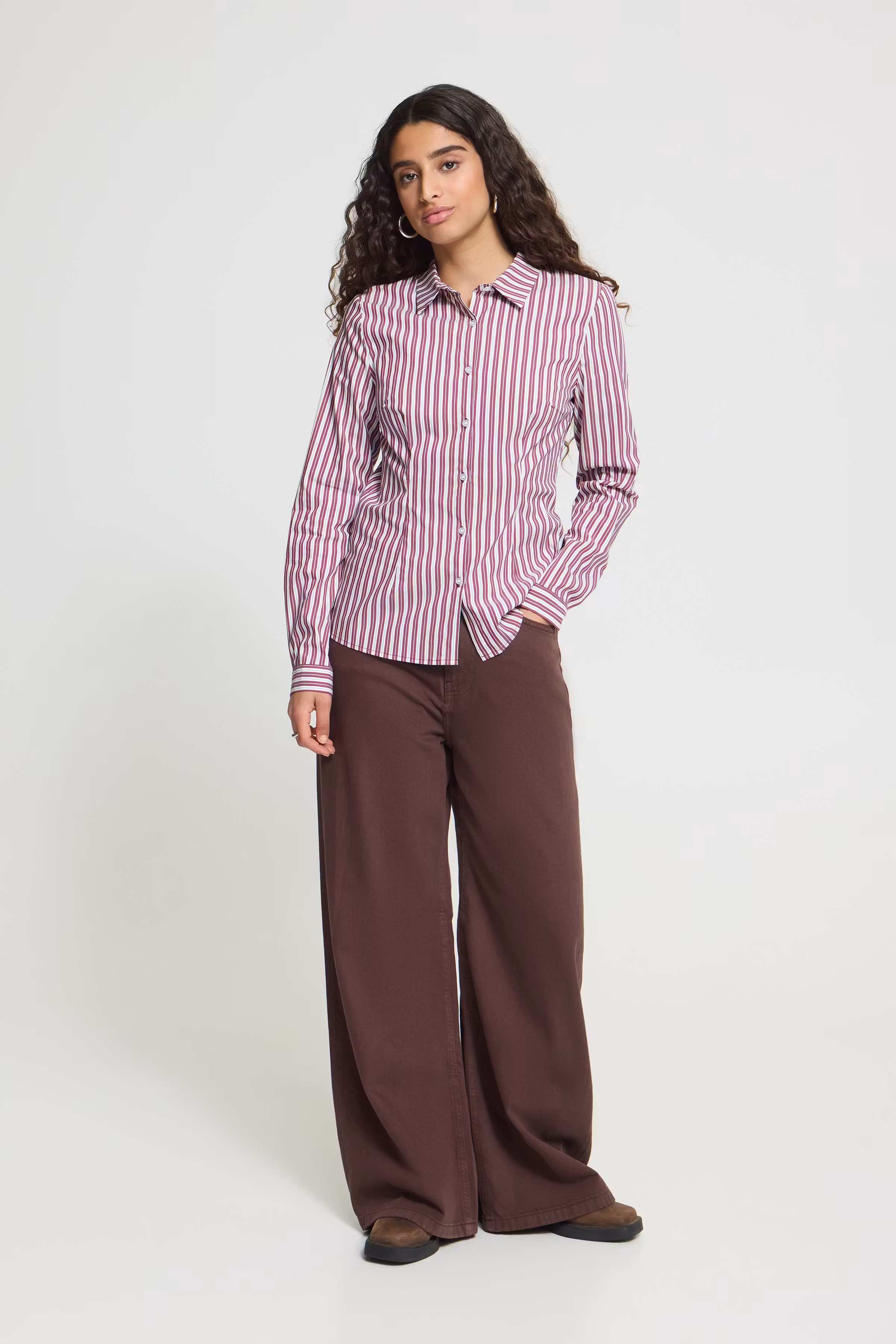 IHDIMA Skjorte LOOKBOOK FRONT 20125872-900009367